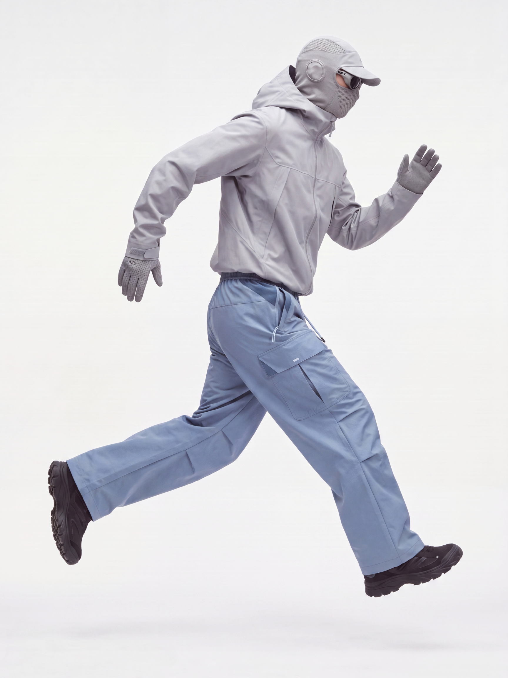 GloomVeil - Unisex Water-Repellent Lightweight Cargo Shell Pants