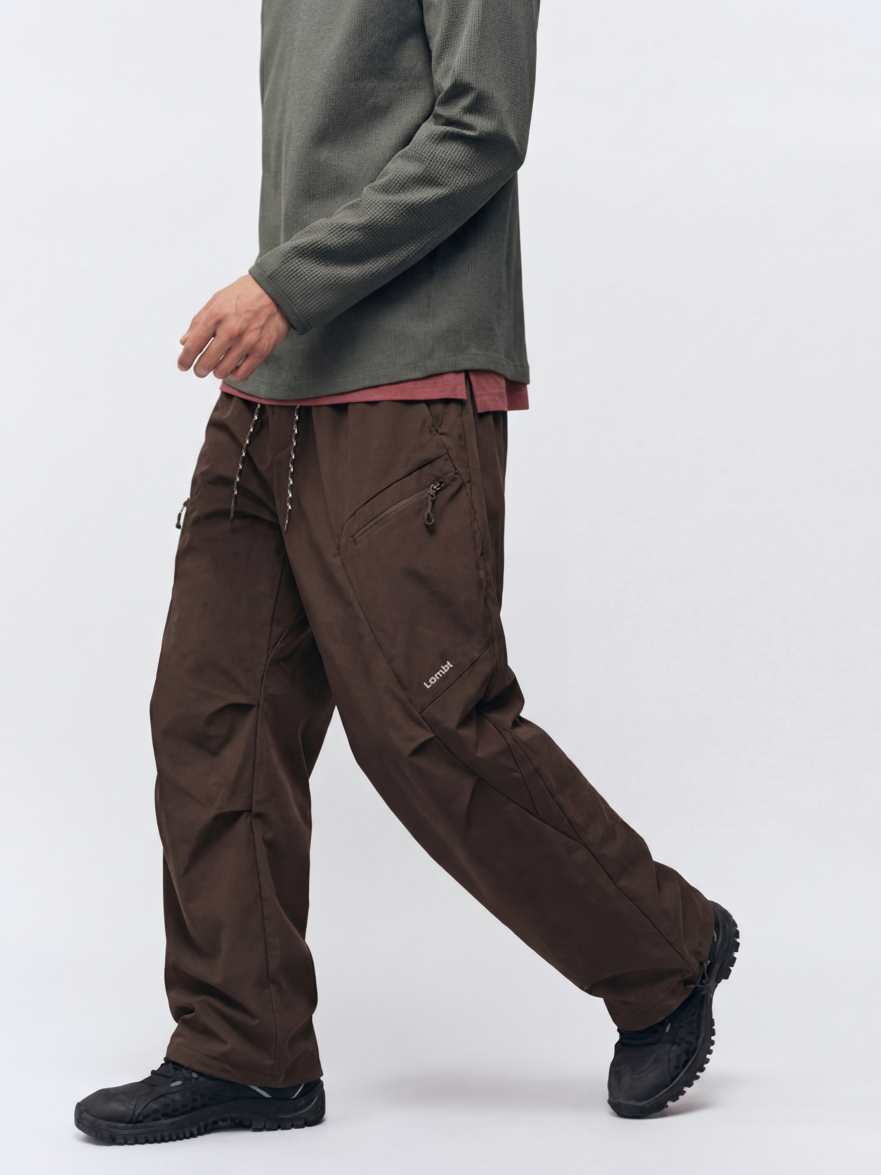 Emberfire - Unisex Water-Repellent Multi-Pocket Drawstring Utility Pants