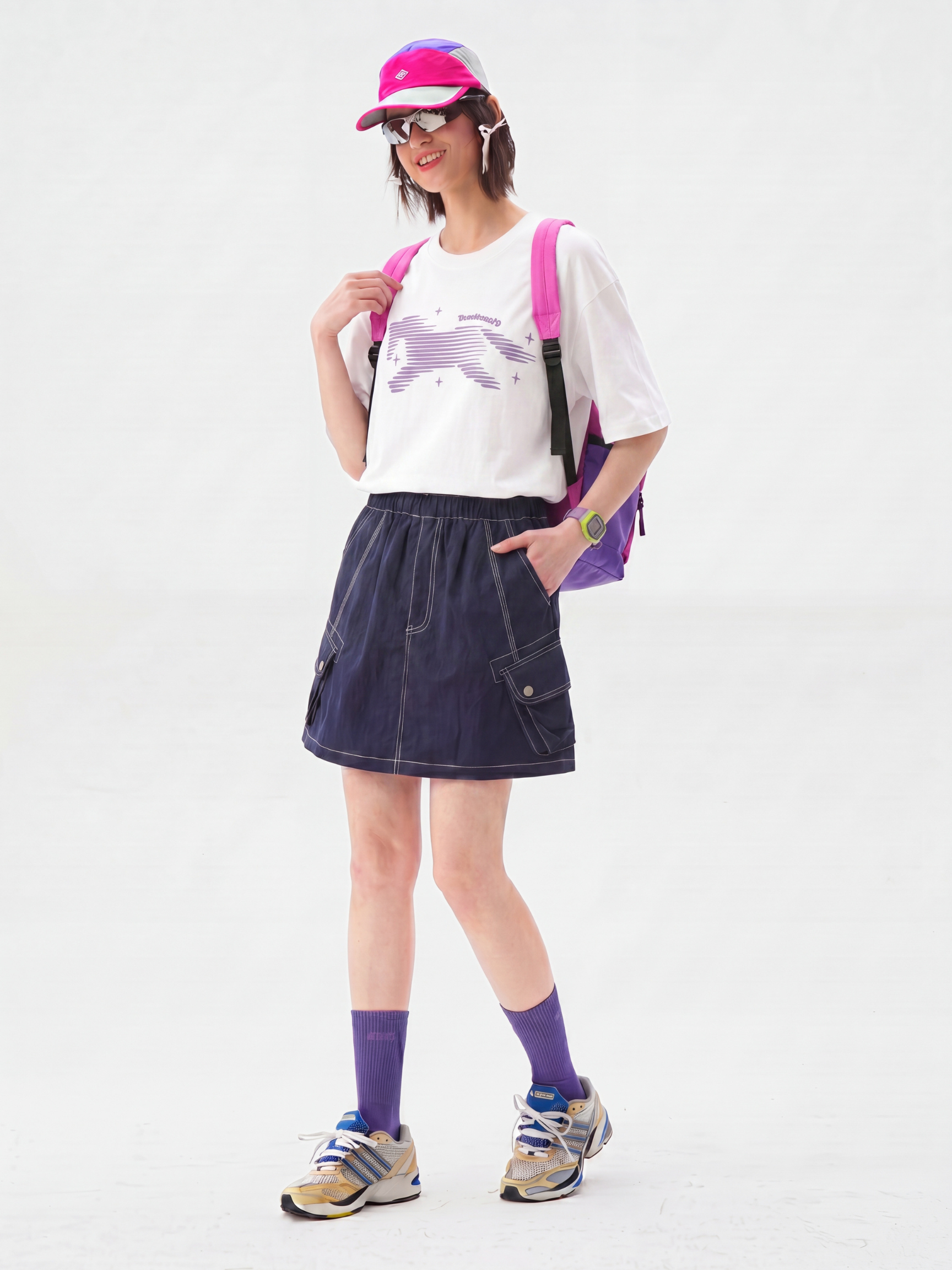 TwilightTie - Women's Anti-Exposure Functional Side Pocket Skirt