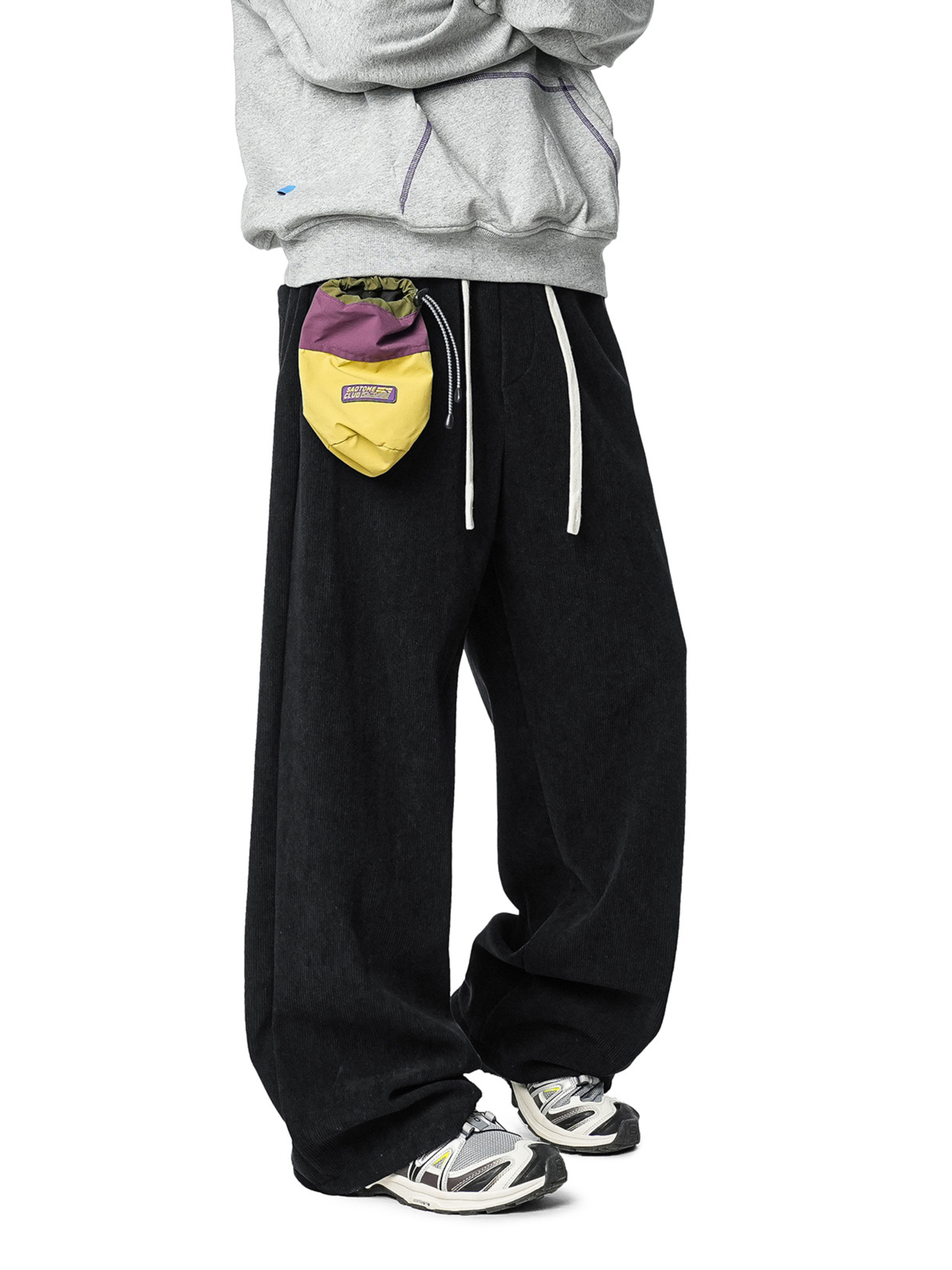 Shadewood - Women's Loose-Fit Corduroy Straight Pants