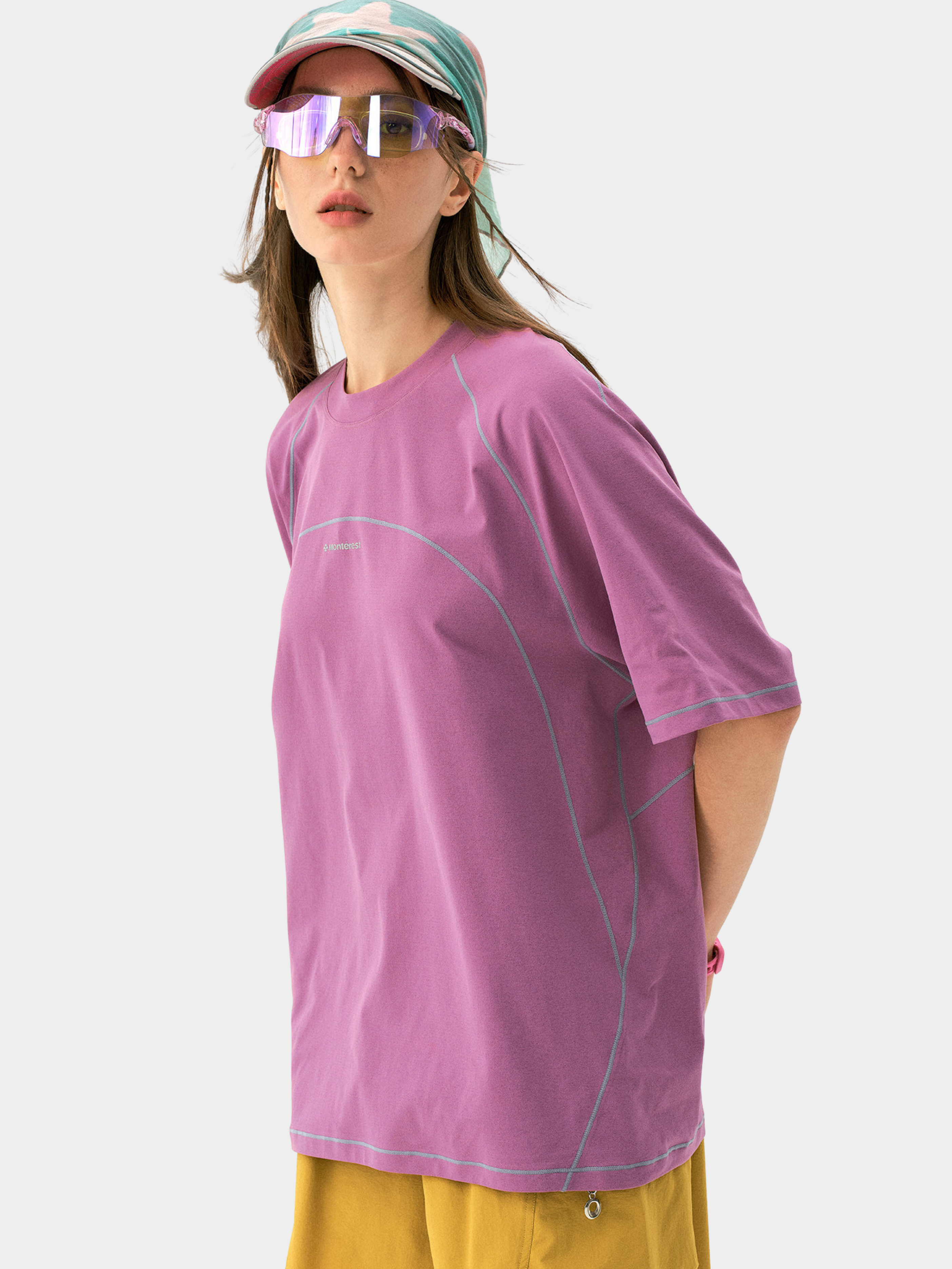 Emberreach - UPF50+ Moisture-Wicking Antibacterial Crewneck T-Shirt