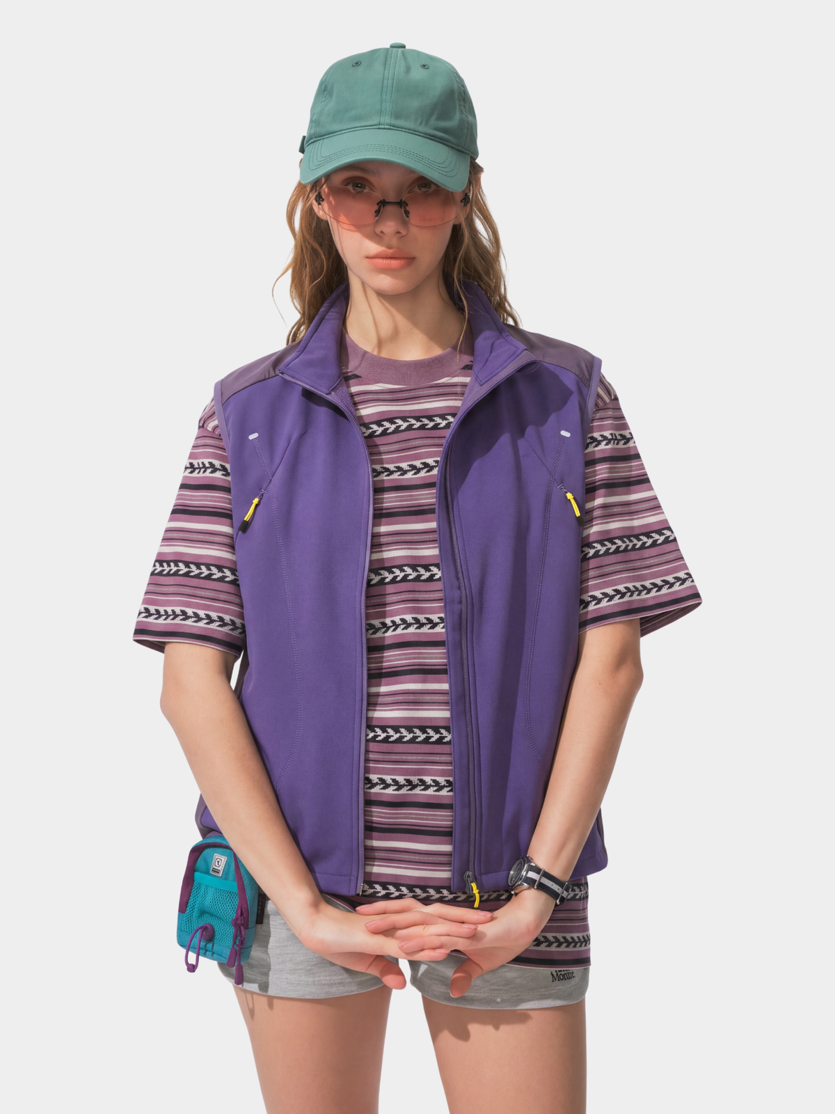 SplitSew - Lightweight Breathable Stand Collar Vest