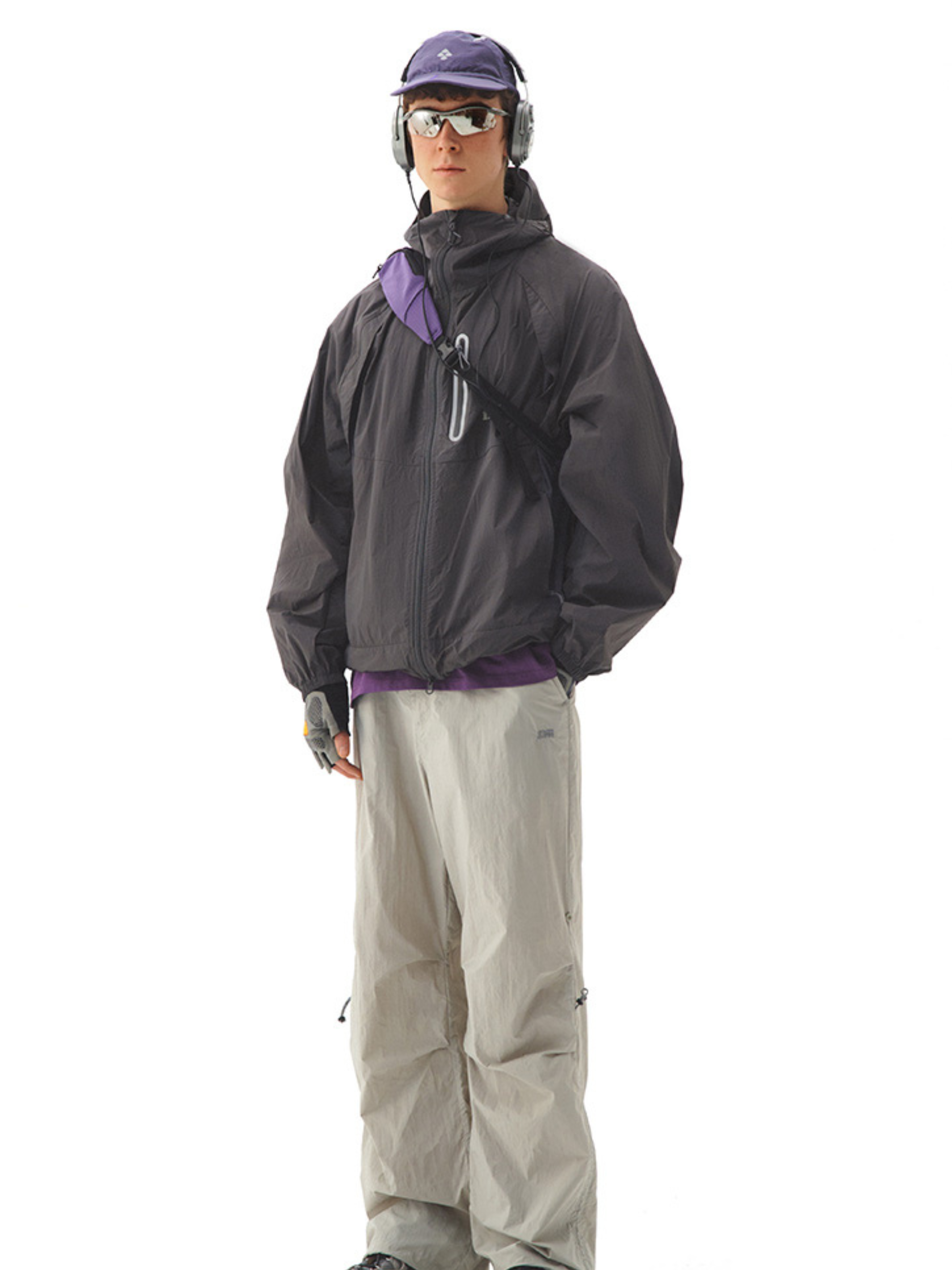 CampCoat - Unisex UPF 100+ Detachable Goggle Face-Shield Sun Jacket