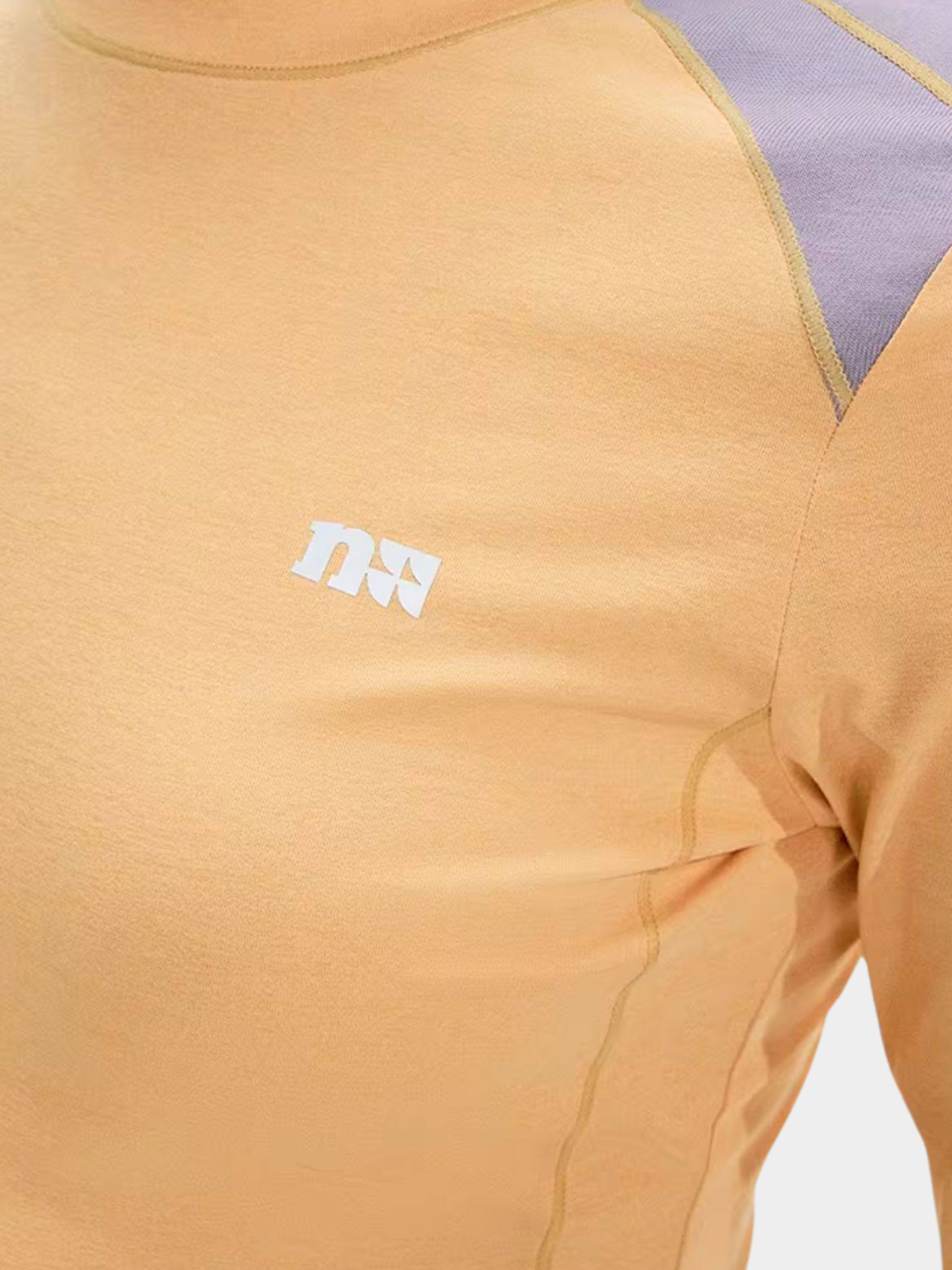 Moonfire - Moisture-Wicking Colorblock Fitted Base Layer Top