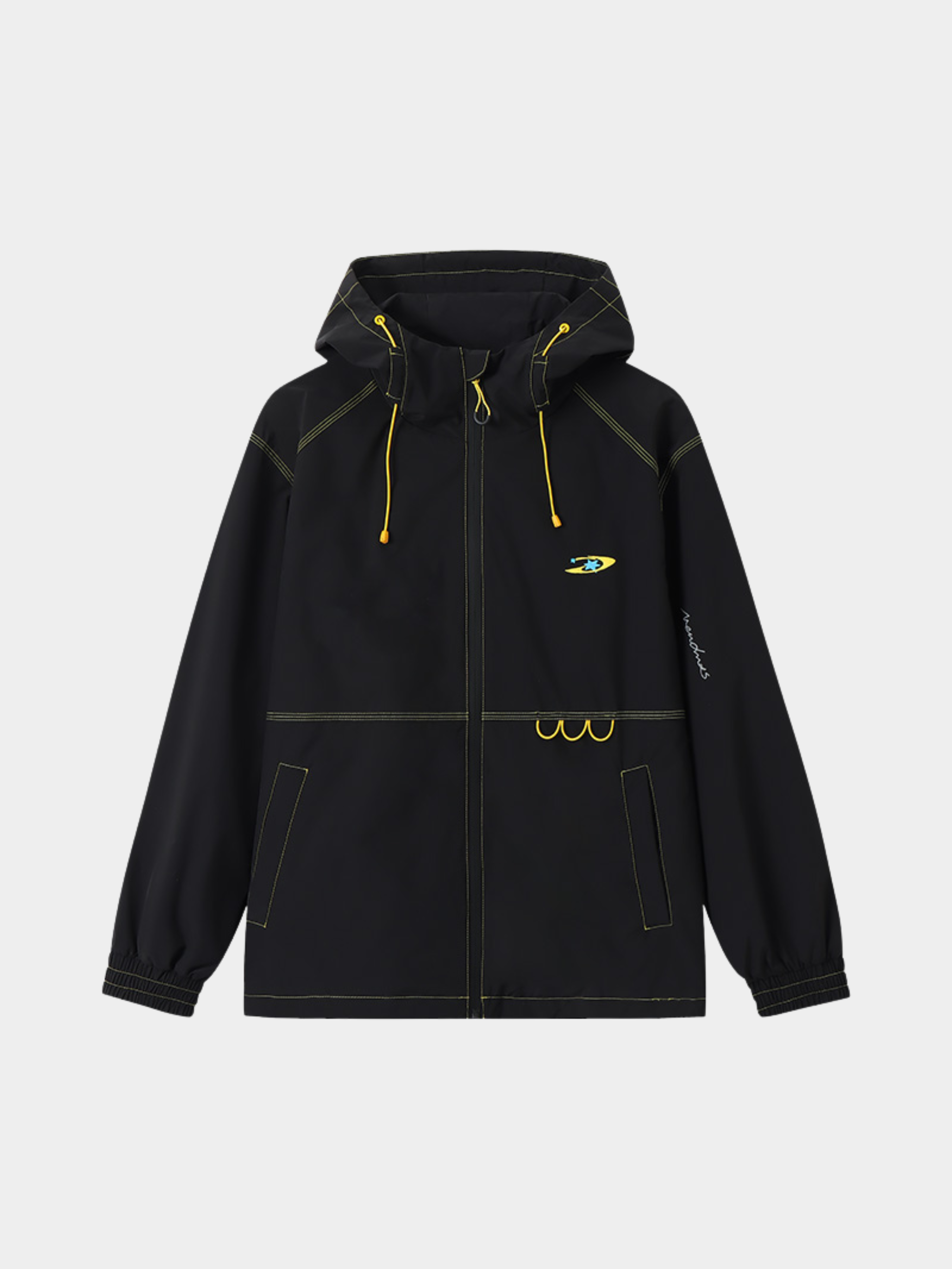 EchoDeck - Teflon® Triple-Defense Colorblock Drawstring Jacket