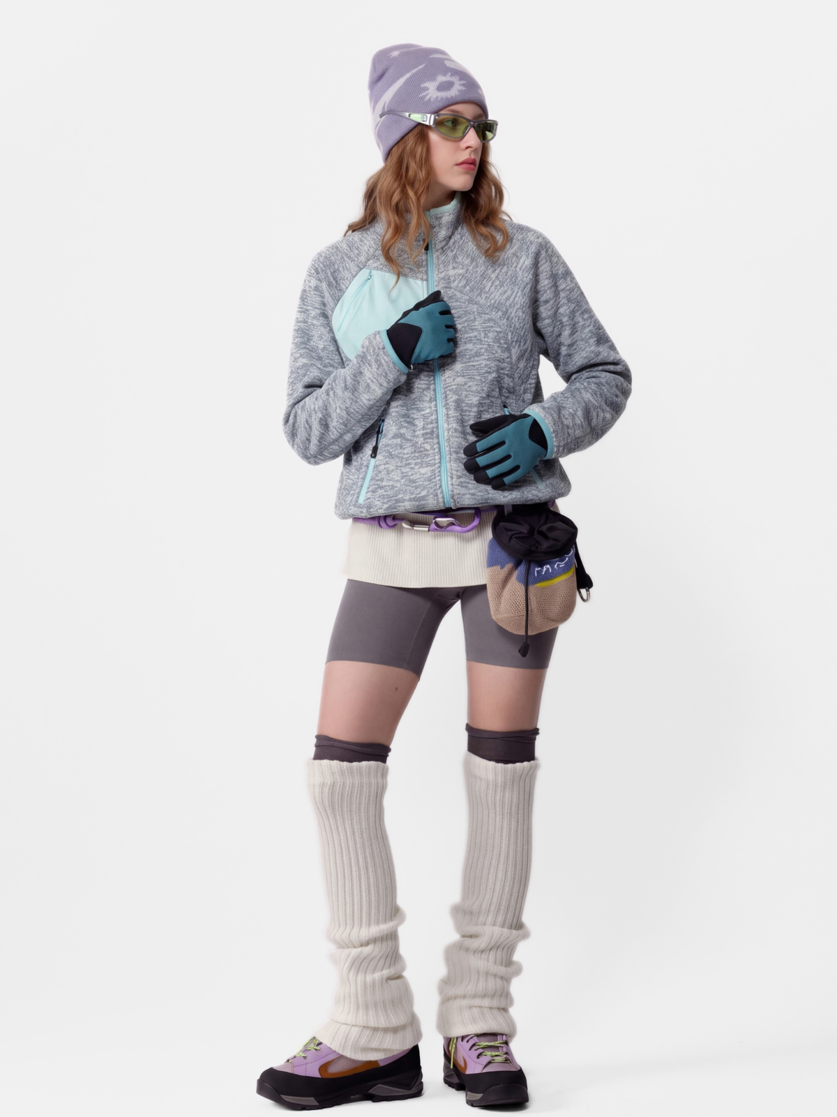 EdgeGlide - Unisex Wrinkle-Resistant Lightweight Thermal Fleece Jacket