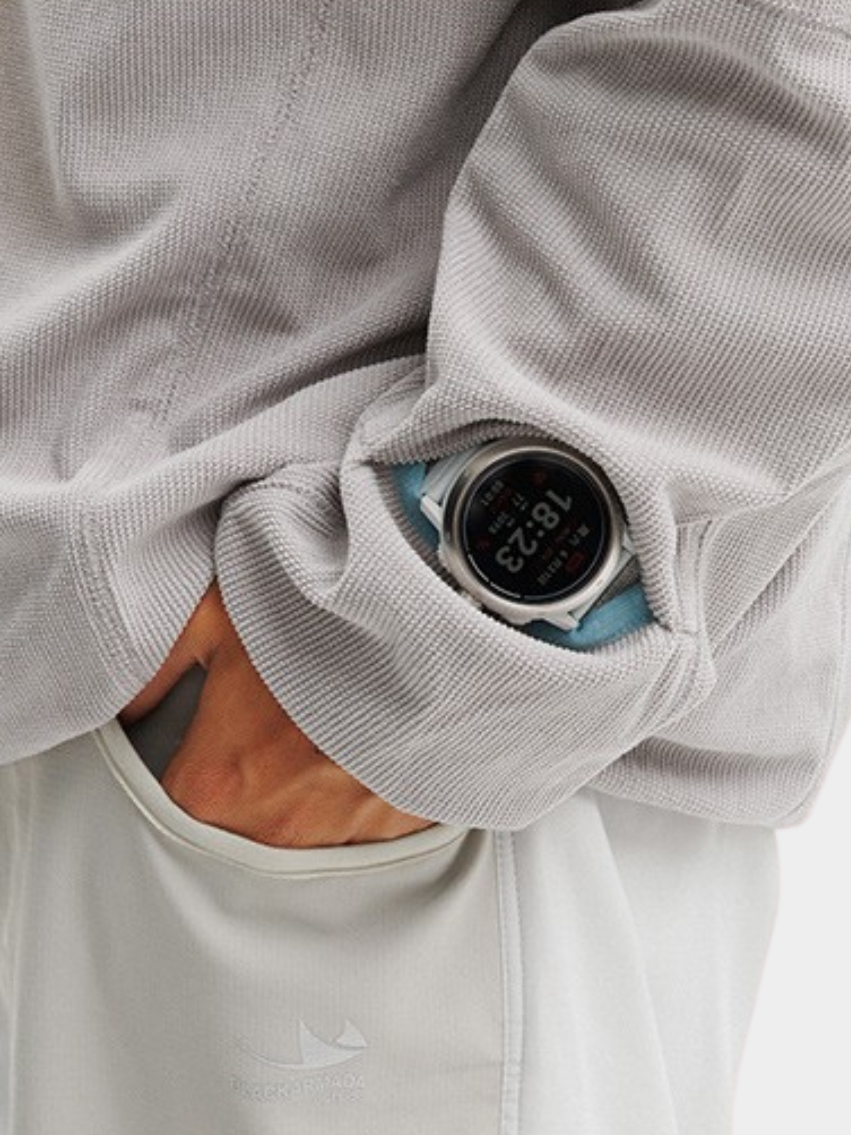 Crag - Unisex Moisture-Wicking High Neck Hoodie Base Layer