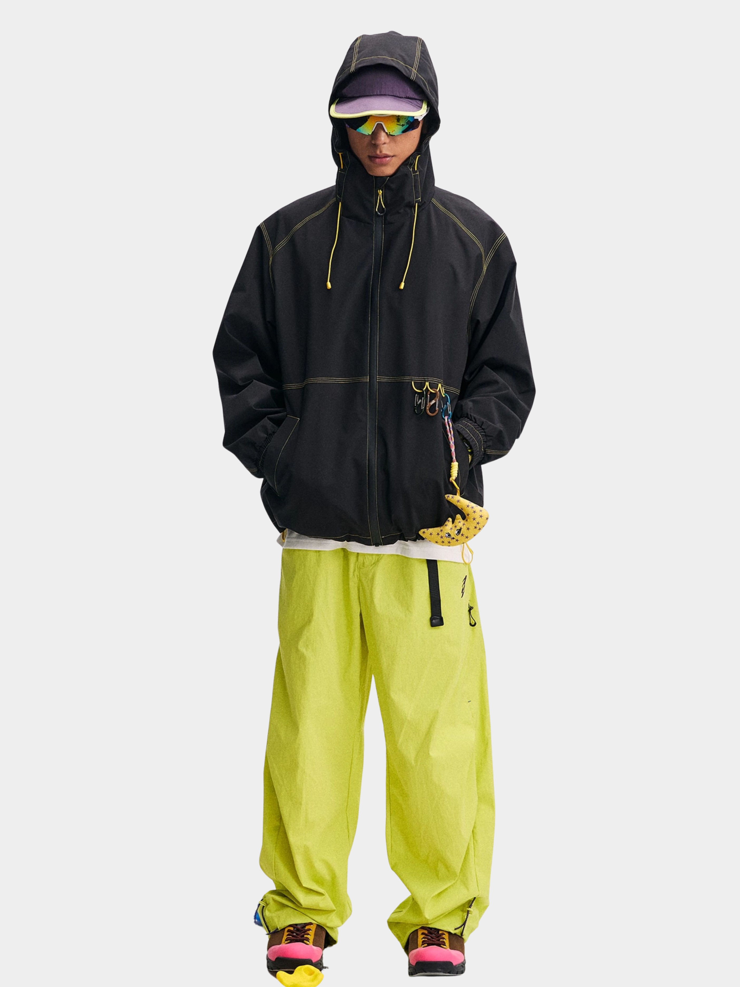 EchoDeck - Teflon® Triple-Defense Colorblock Drawstring Jacket