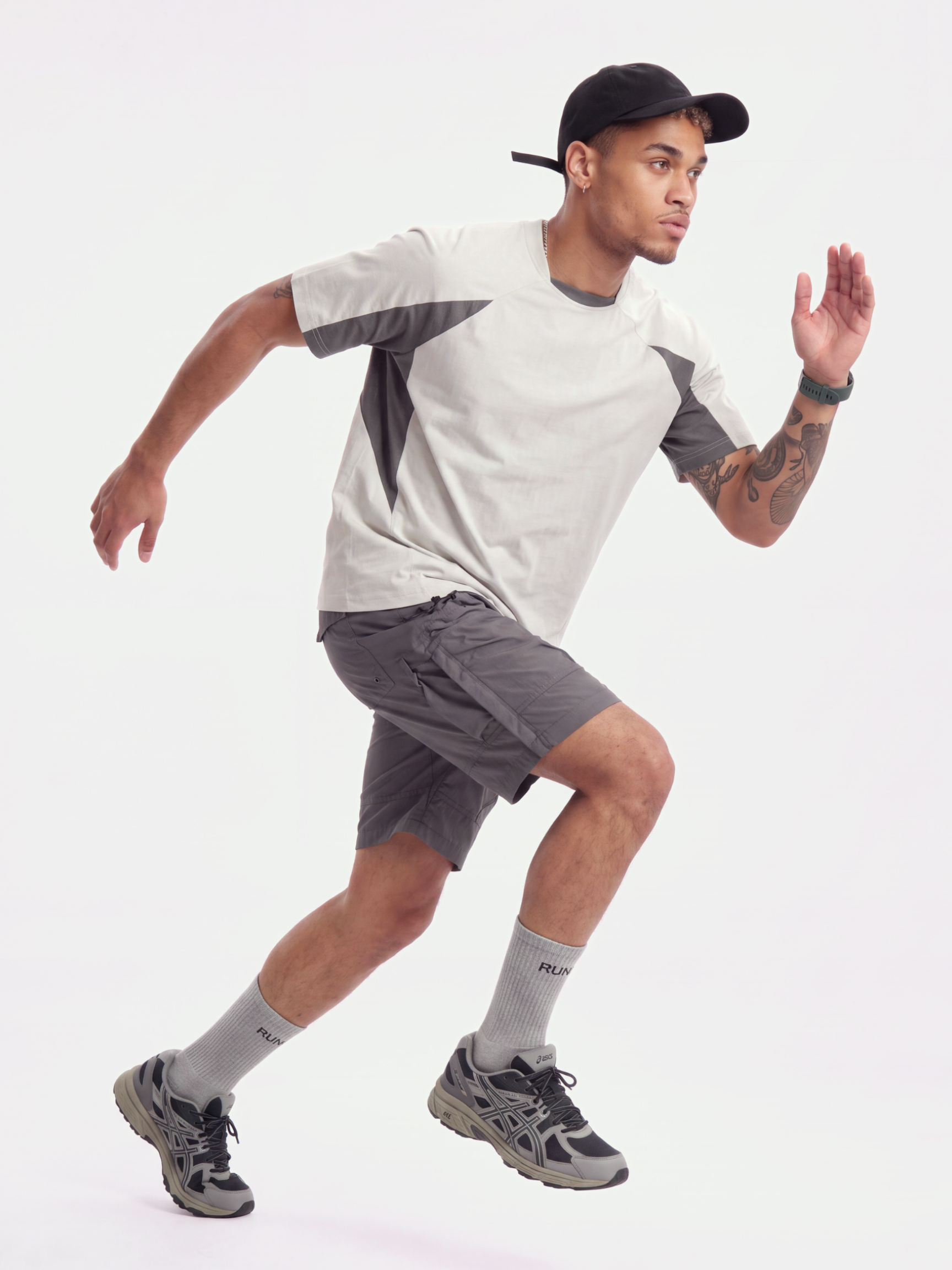 CloudHaze - Men's UPF 50+ Moisture-Wicking Quick-Dry T-Shirt