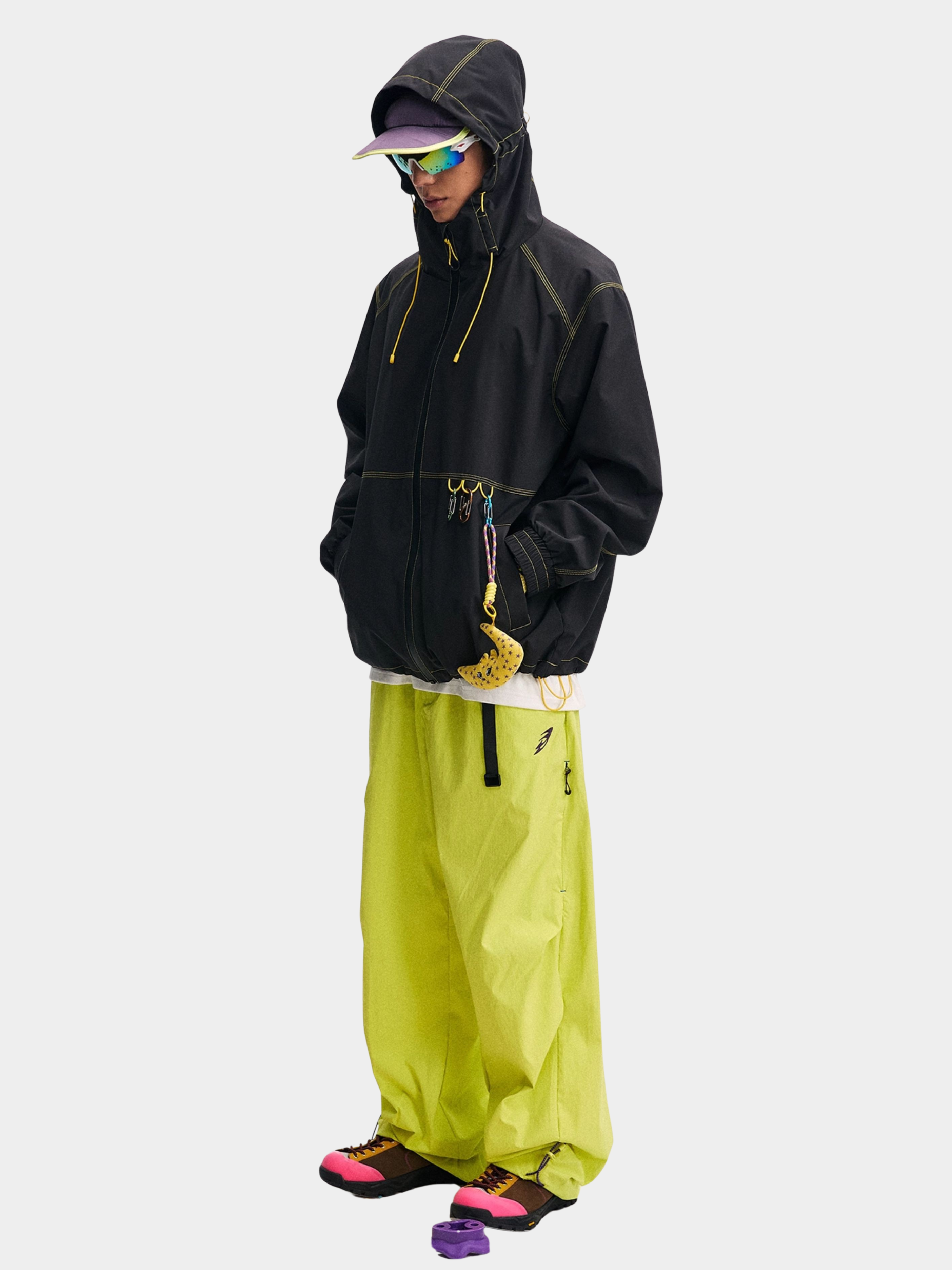 EchoDeck - Teflon® Triple-Defense Colorblock Drawstring Jacket