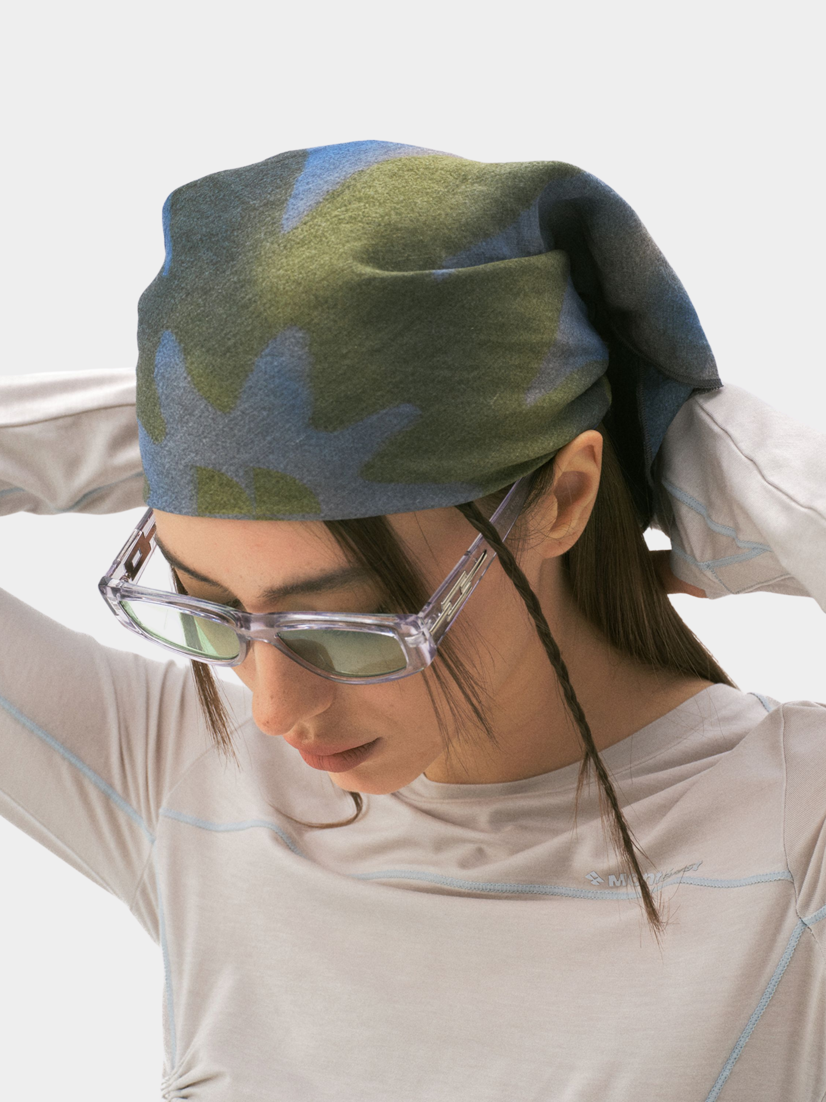 Ravencrest - Abrasion-Resistant Patterned Headscarf