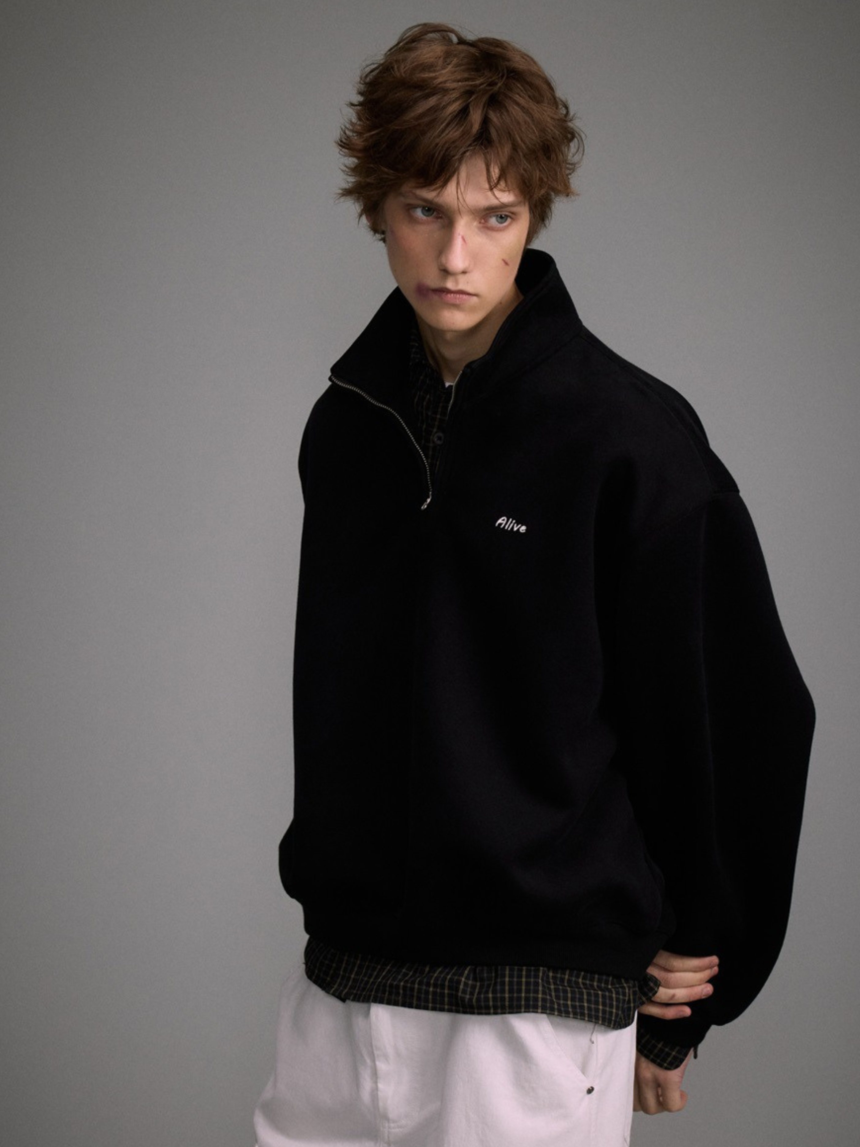 Valkyrie - Men's Stand Collar Sweatshirt