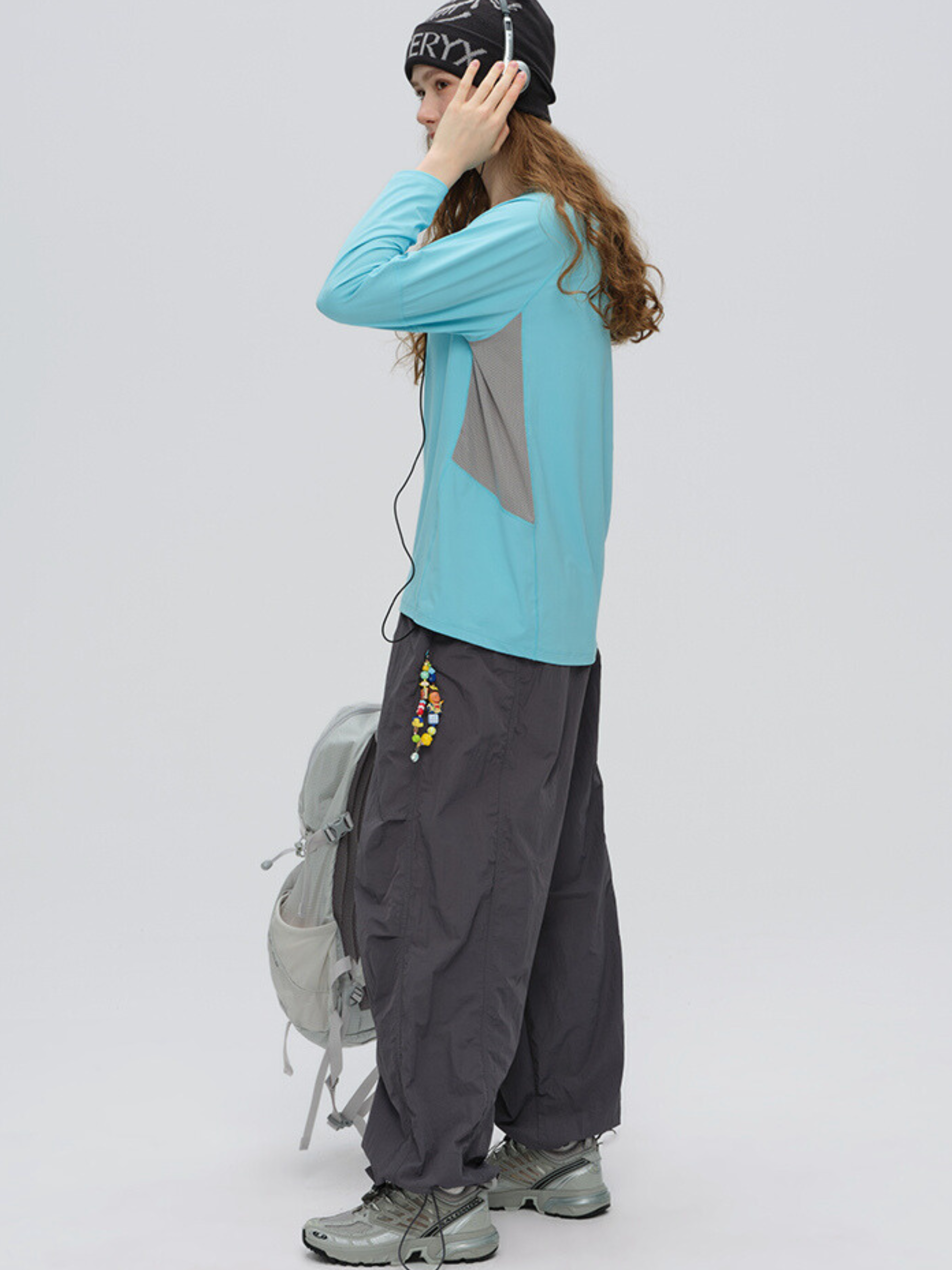 Cavewatch - Women's Water-Repellent Elastic-Waist Nylon Pants