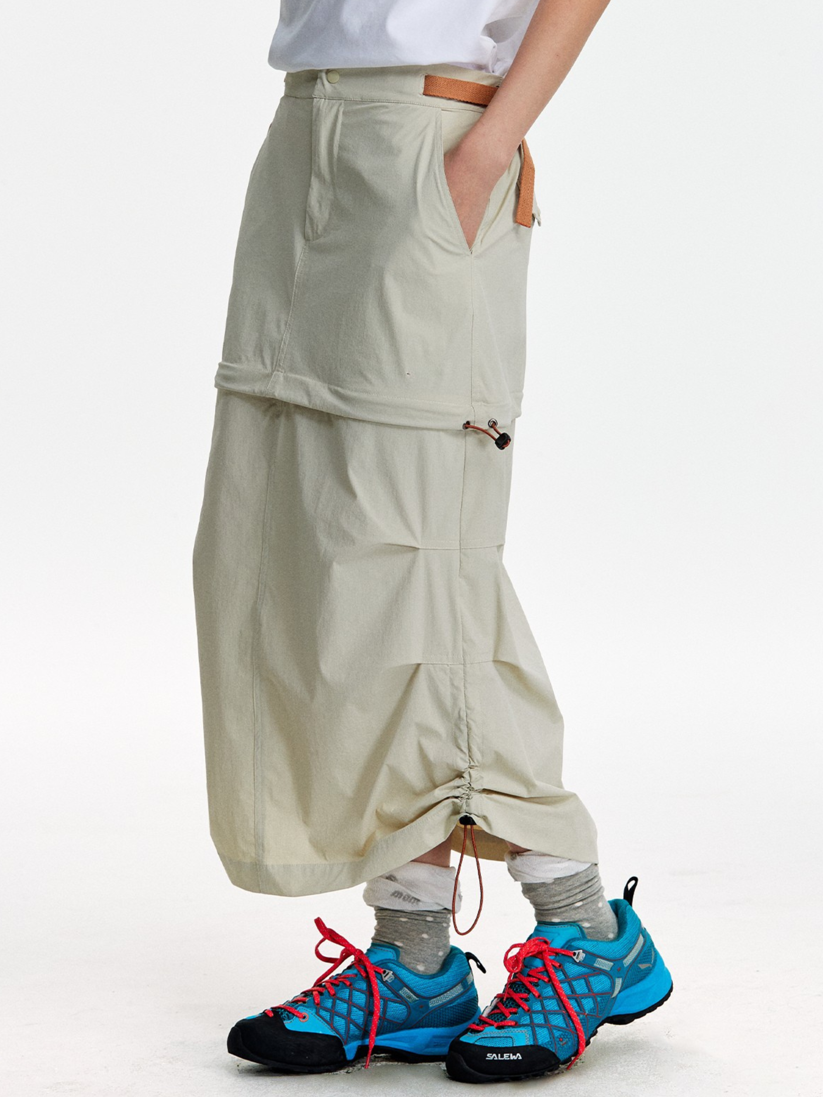 Emberfield - Women's Water-Repellent Detachable-Hem Utility Skirt