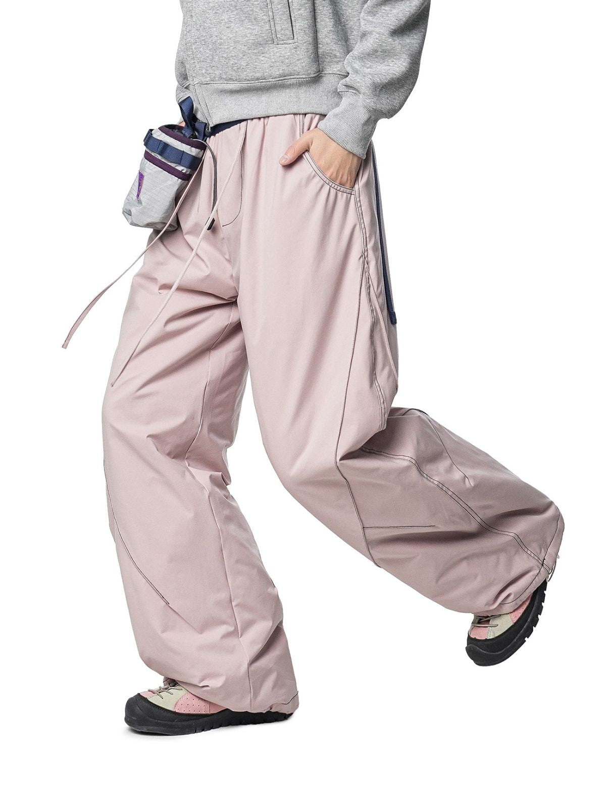 Cragstep - 90% Duck Down Deconstructed Straight-Leg Puffer Pants