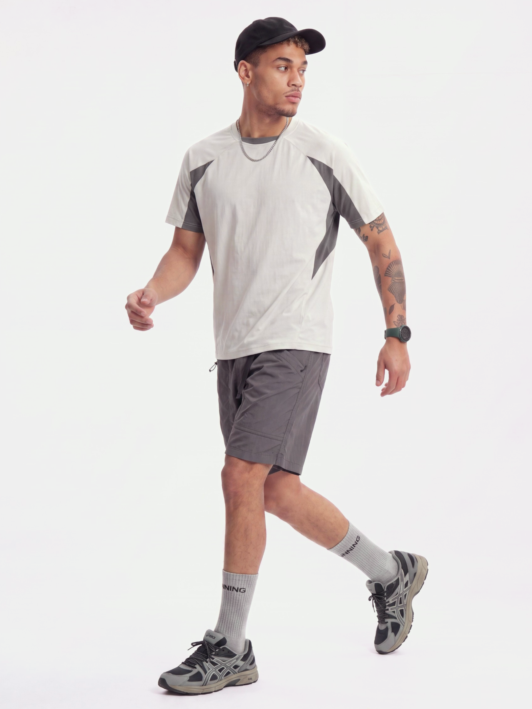 CloudHaze - Men's UPF 50+ Moisture-Wicking Quick-Dry T-Shirt