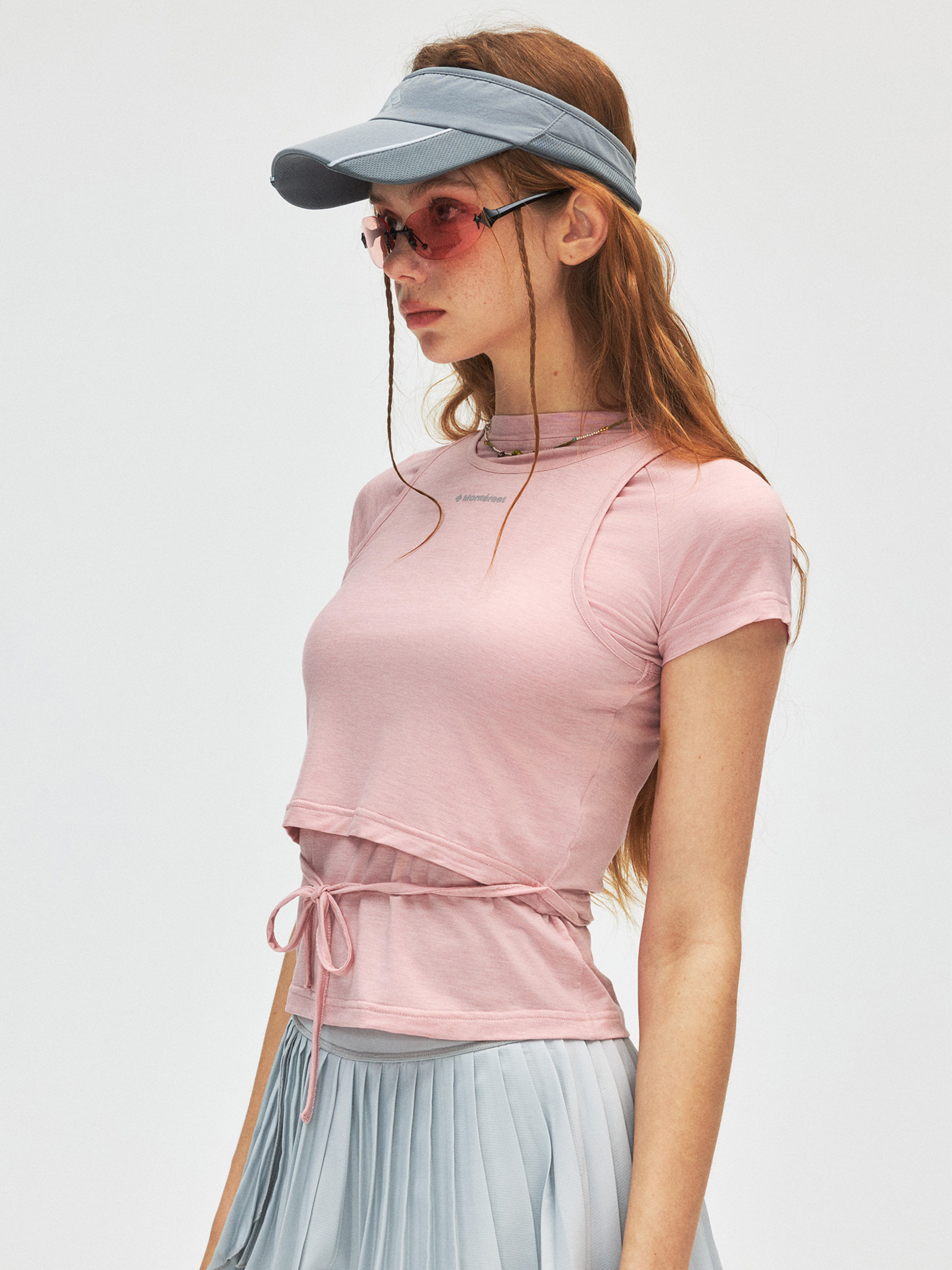 Caveloop - Women's 5A Antibacterial Yarn Slim Vest Short-Sleeve T-Shirt