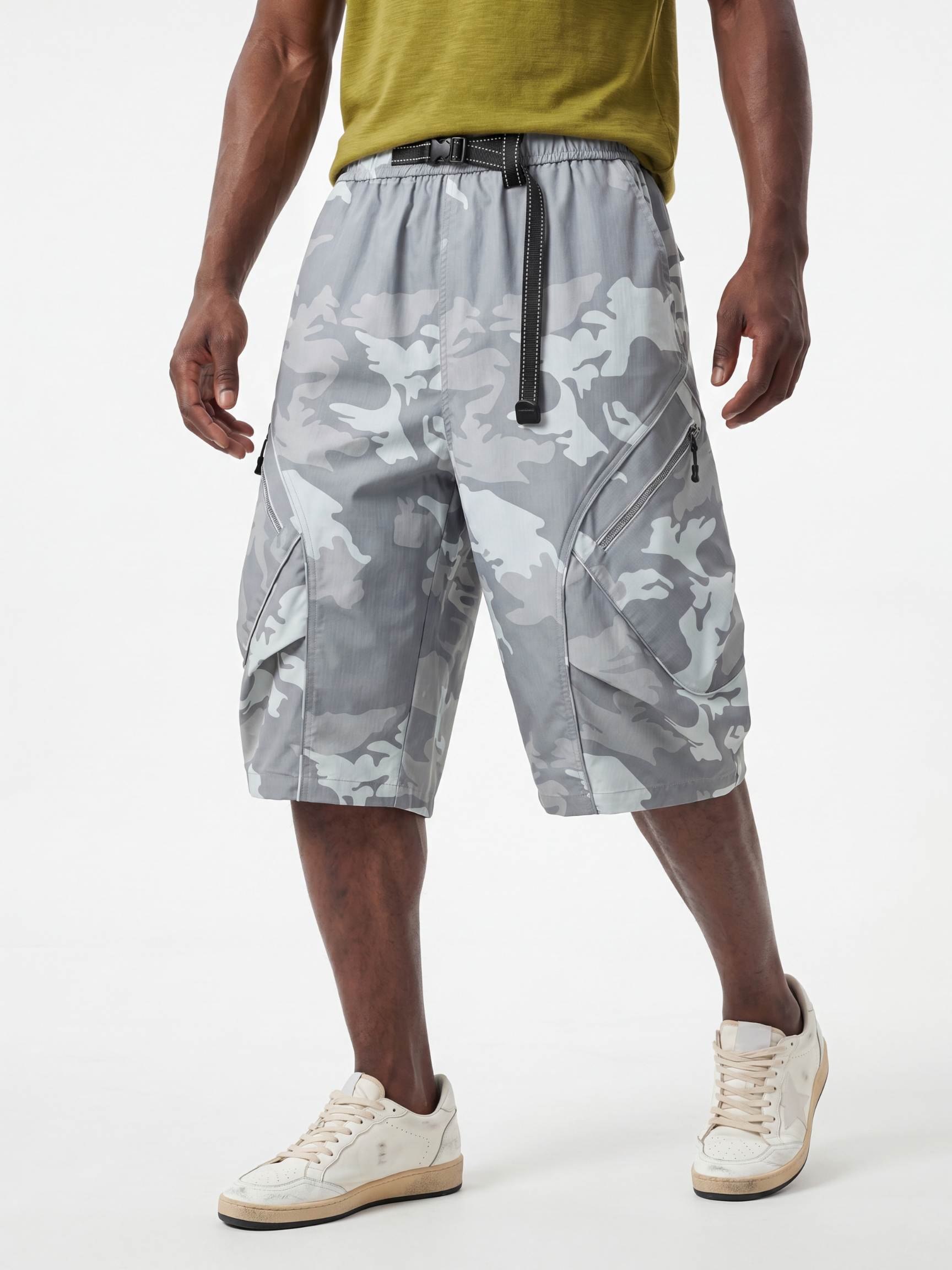 CamoDrift - Unisex UPF 50+ Water-Repellent Camo Wide-Leg Utility Pants