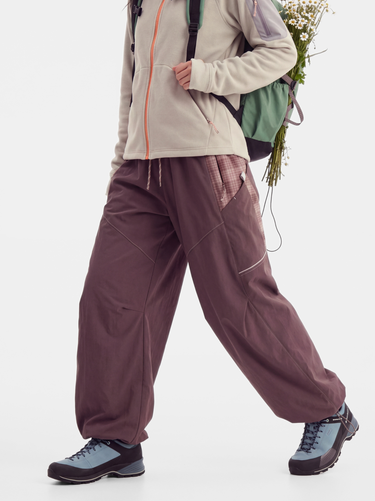 HeatKit - Unisex Water-Repellent Breathable Color-Block Utility Pants