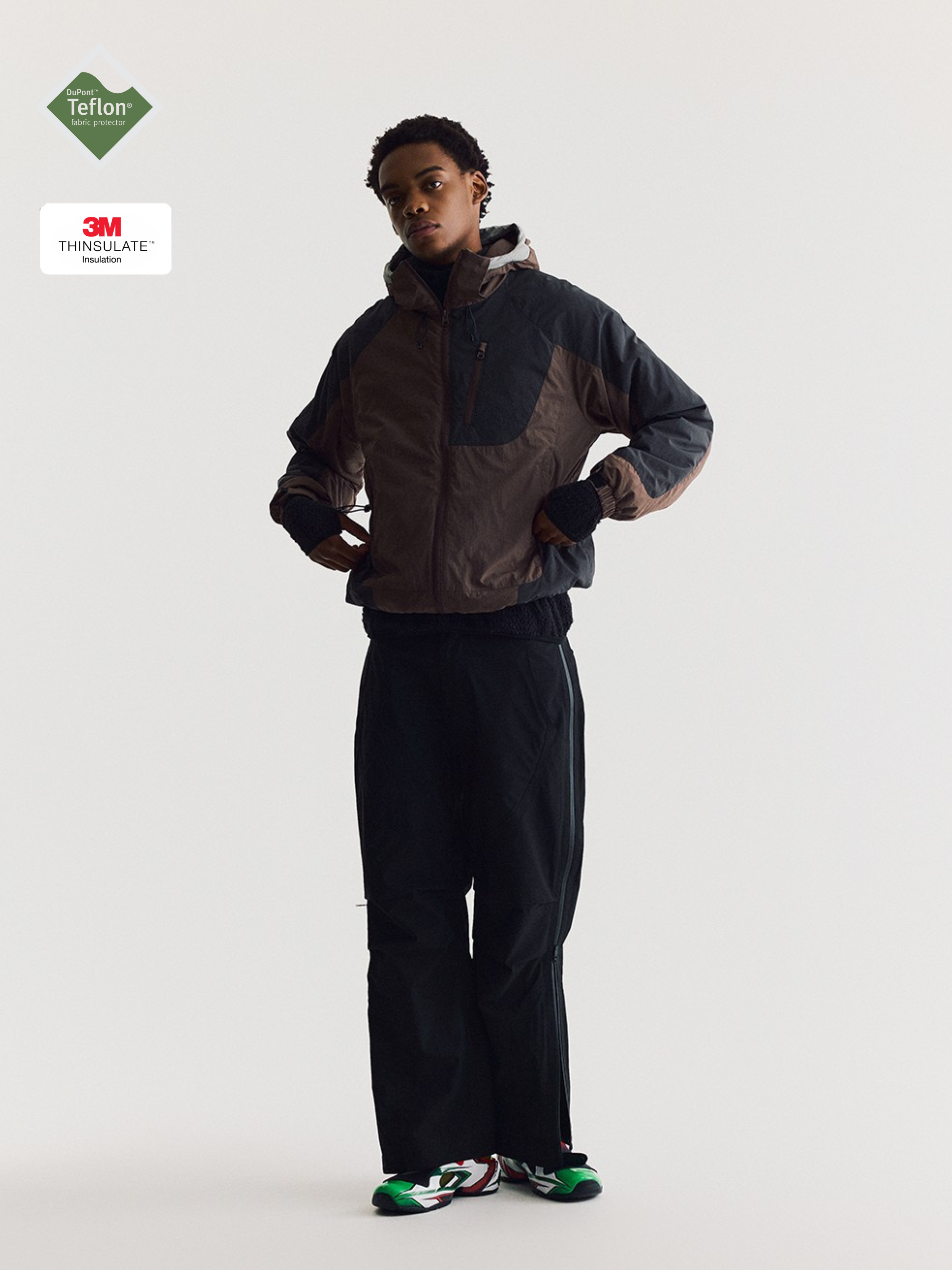 AshLife - Unisex Teflon Waterproof Windproof Insulated Jacket GONGGAR SPORTS