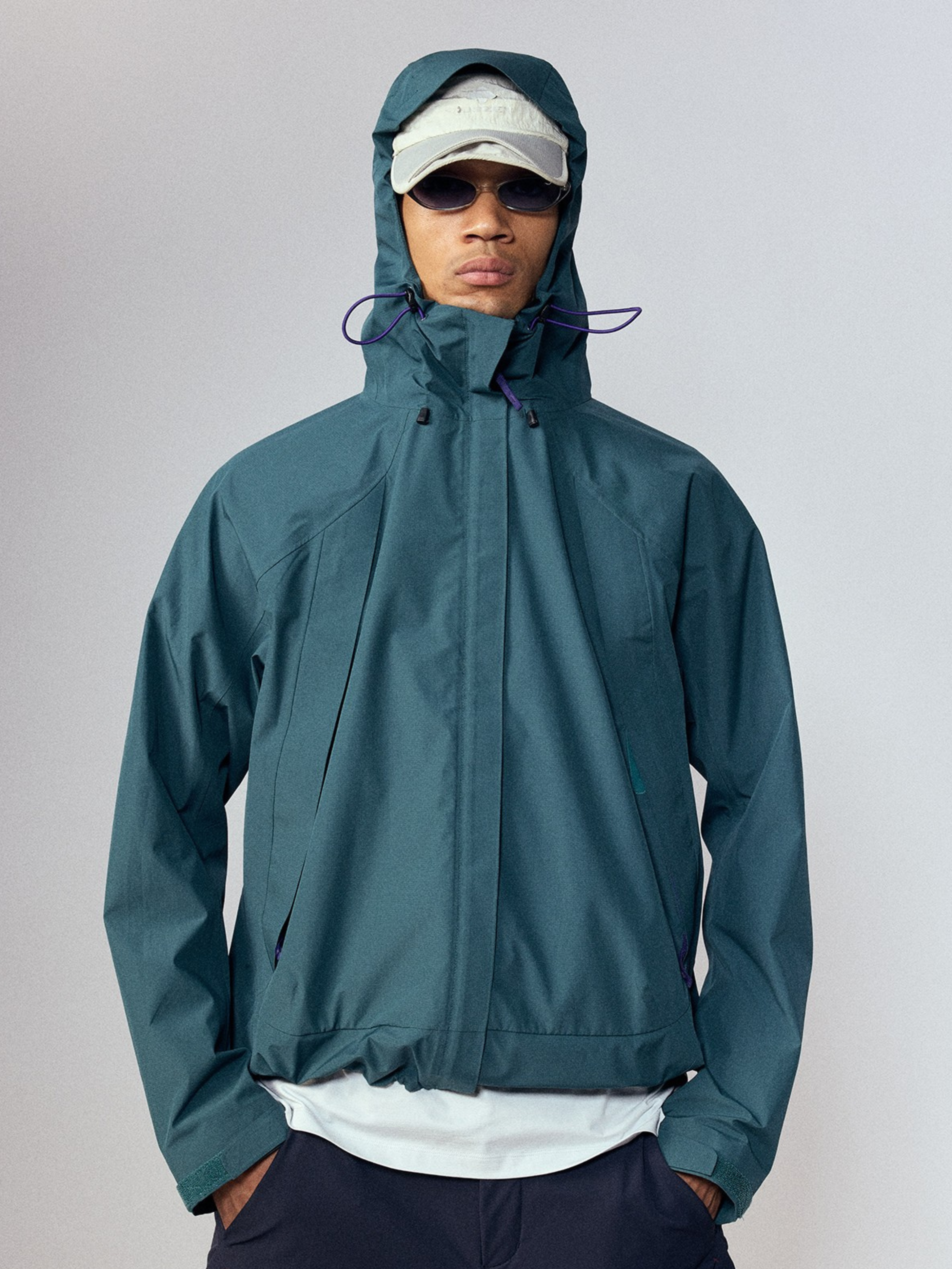 CampCooler - Men's Hooded Outdoor Shell Jacket