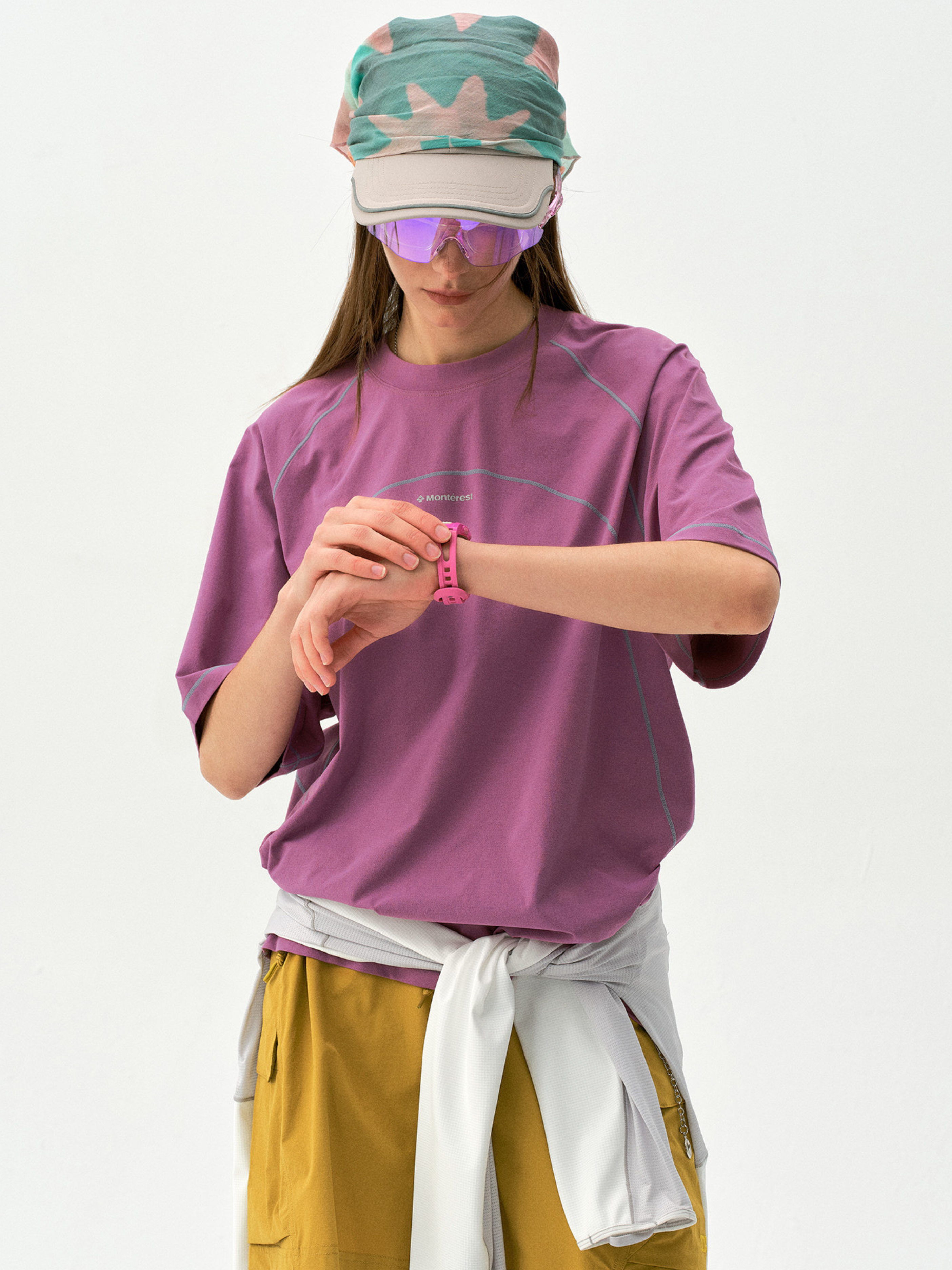 Emberreach - UPF50+ Moisture-Wicking Antibacterial Crewneck T-Shirt