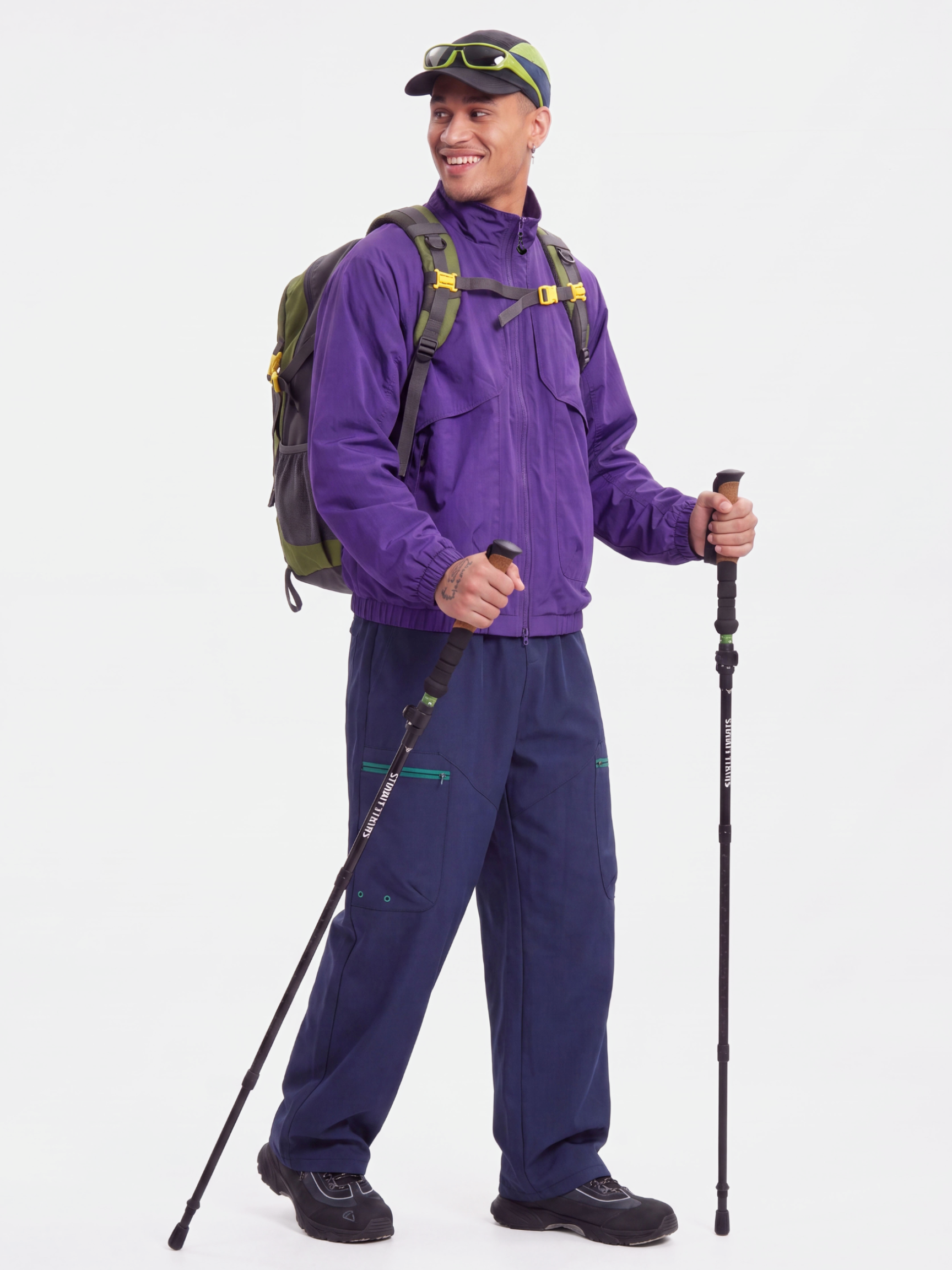 SkyVeil - Lightweight Water-Repellent Stand Collar Jacket