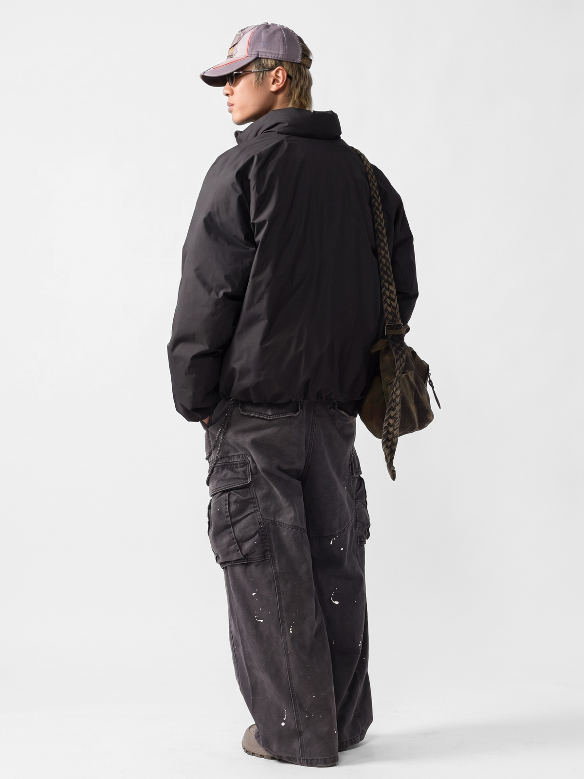 Thawpath - 90% White Duck Down Stand Collar Jacket