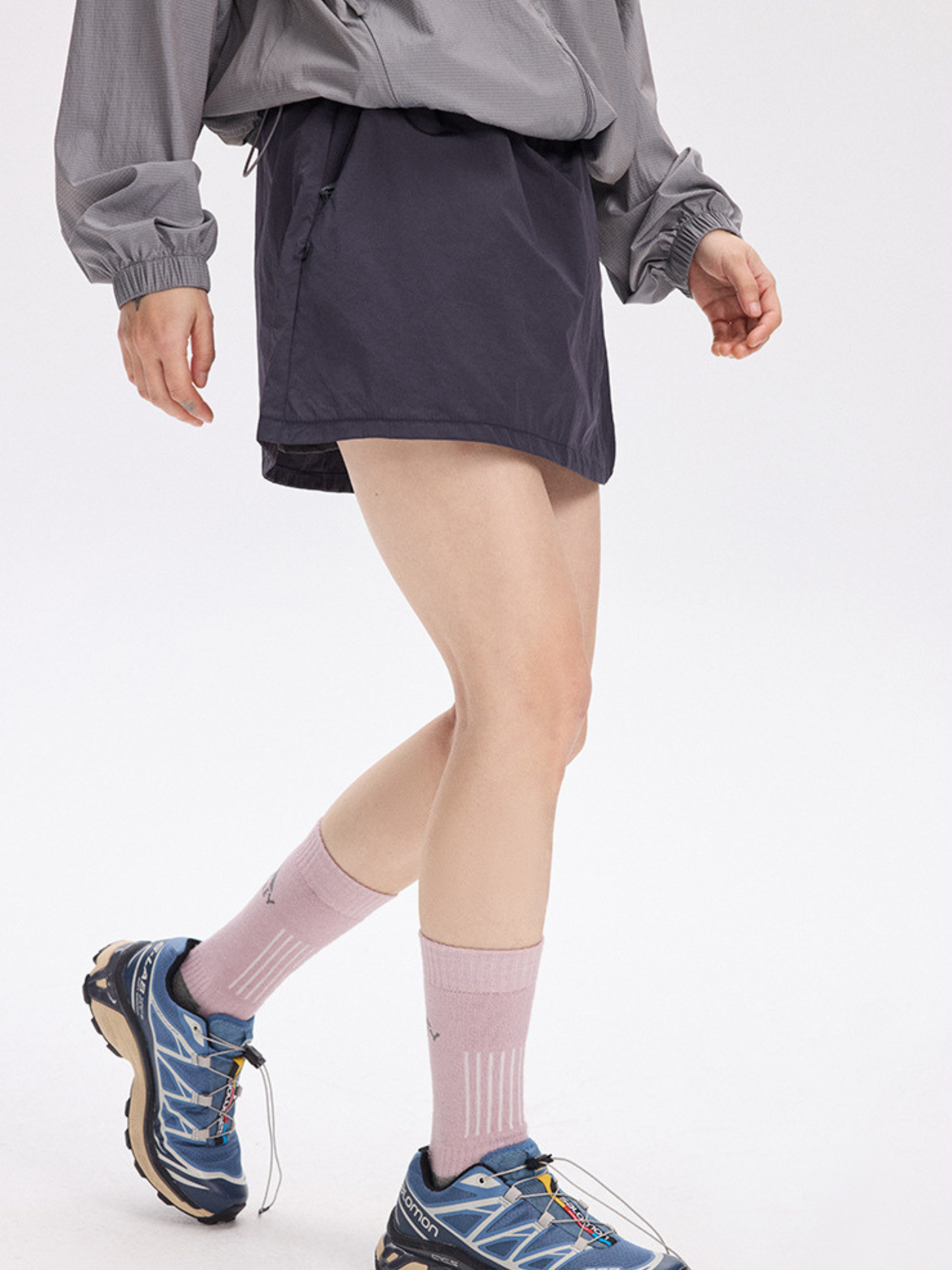 Cougarbluff - Women's Colorblock Quick-Dry Utility A-Line Skort