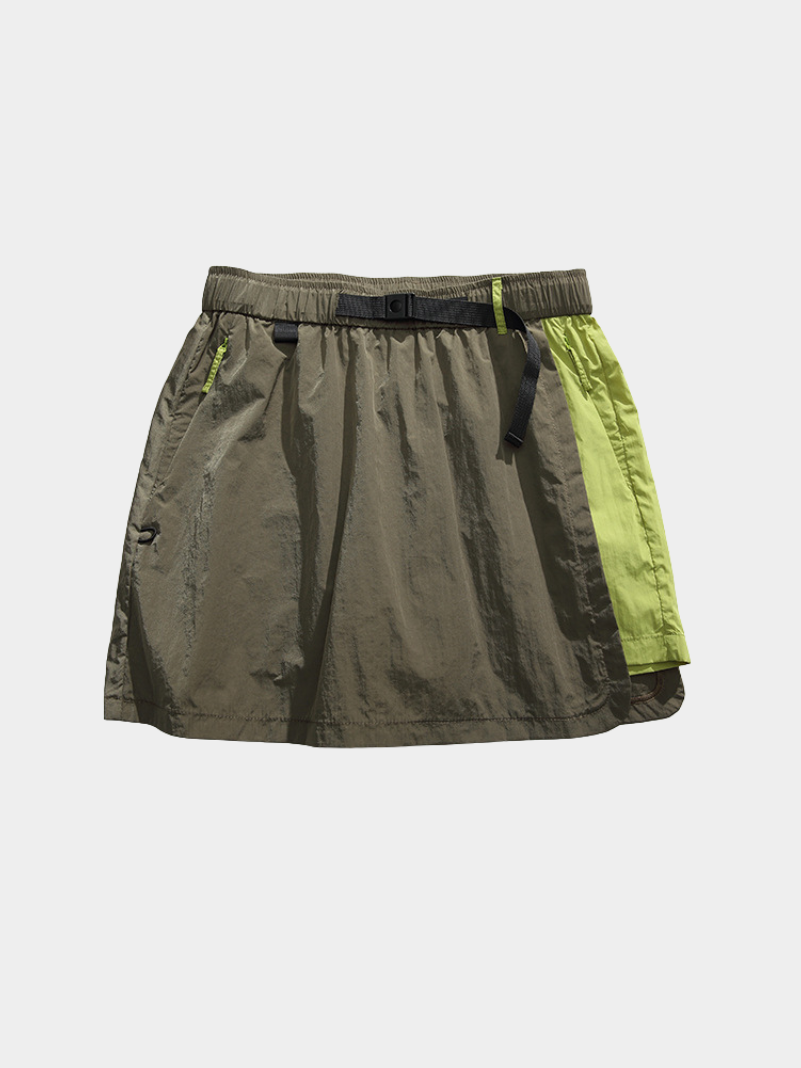 Cougarbluff - Women's Colorblock Quick-Dry Utility A-Line Skort