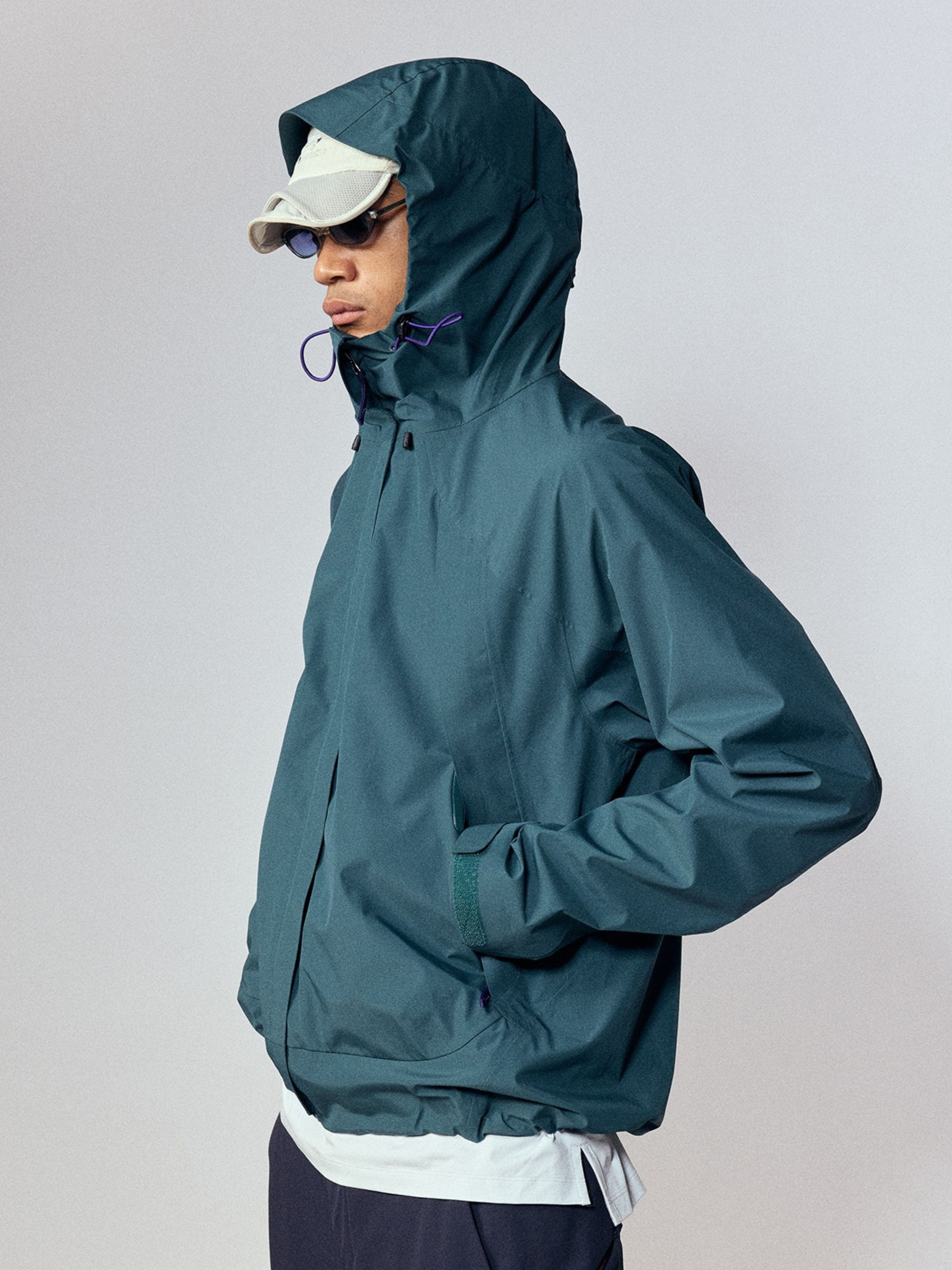 CampCooler - Men's Hooded Outdoor Shell Jacket