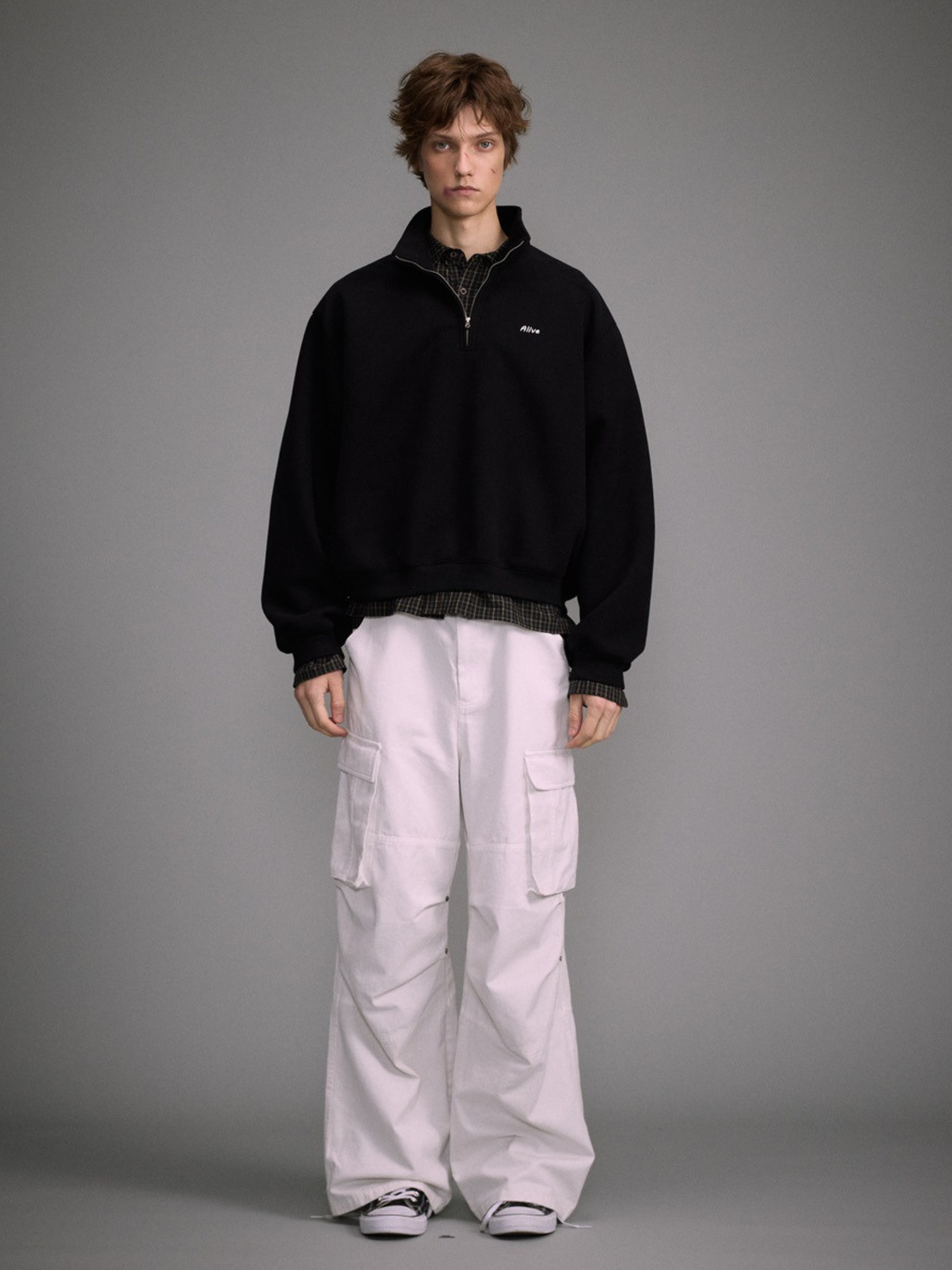 Valkyrie - Men's Stand Collar Sweatshirt