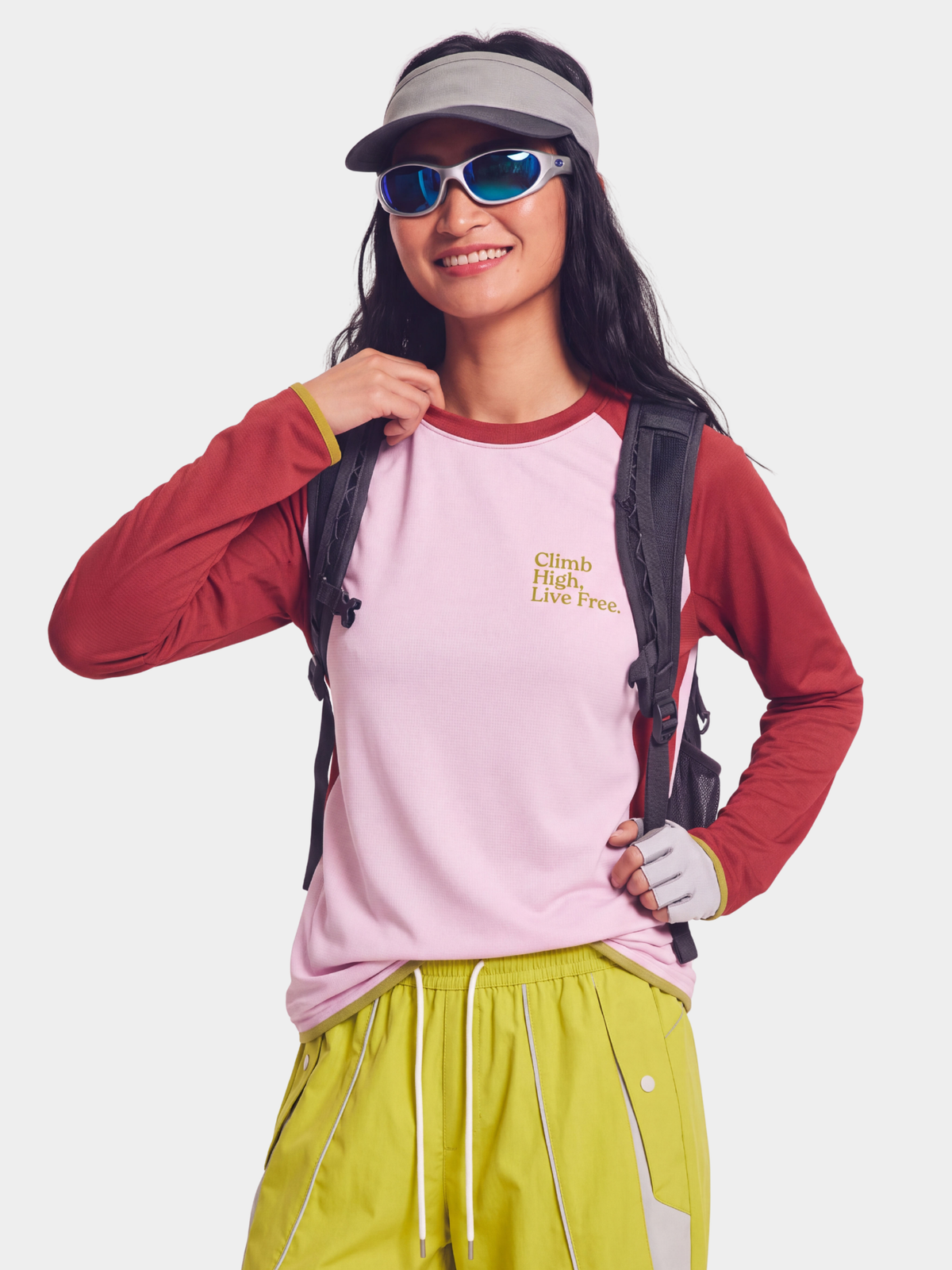 DualMist - Breathable Stretch Long-Sleeve T-Shirt