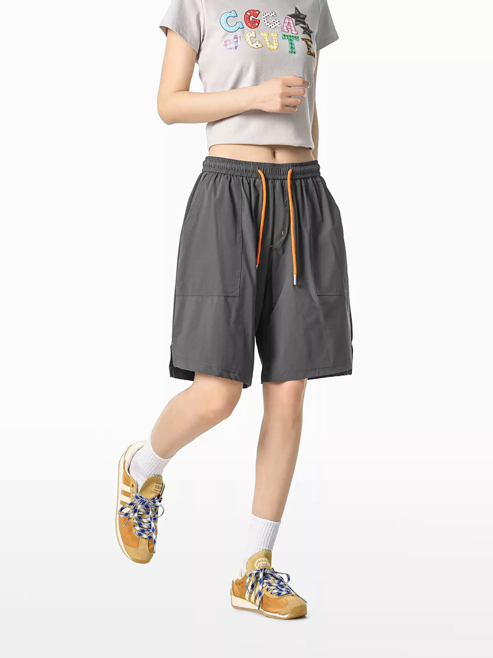 FrostShell - Cooling Breathable Wide-Leg Shorts