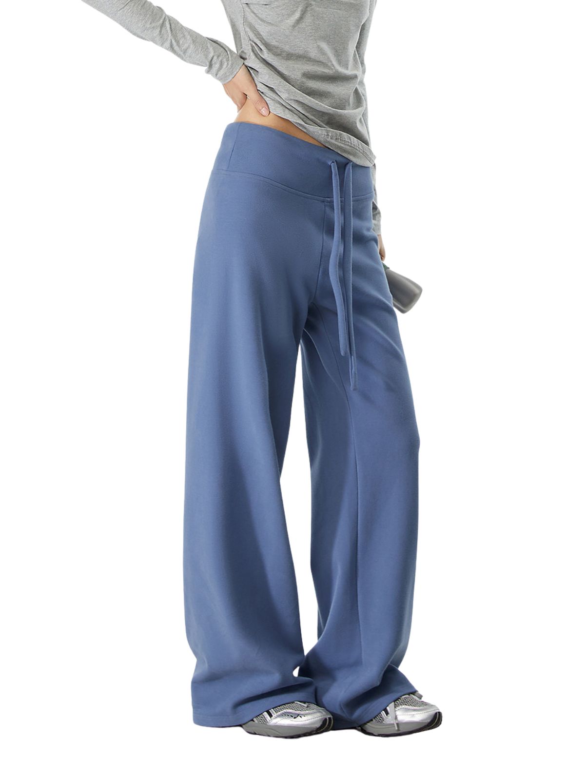 Gorgewalk - Women's Low-Rise Drawstring Straight-Leg Pants