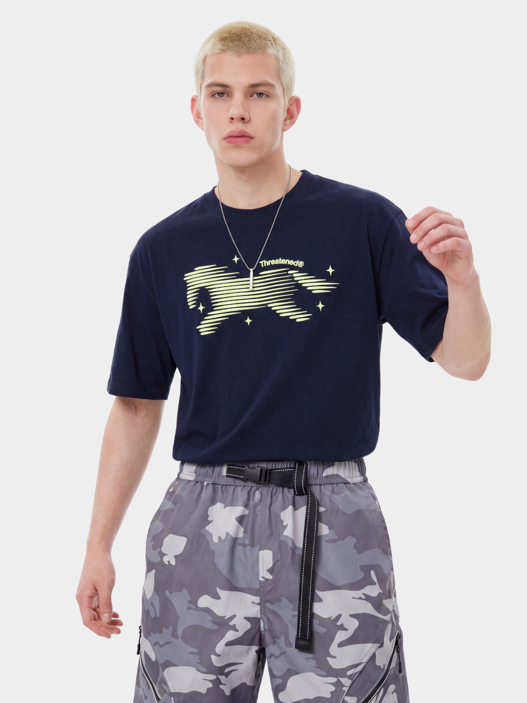 GallopTee - Unisex Graphic Print Relaxed Fit Short Sleeve T-Shirt