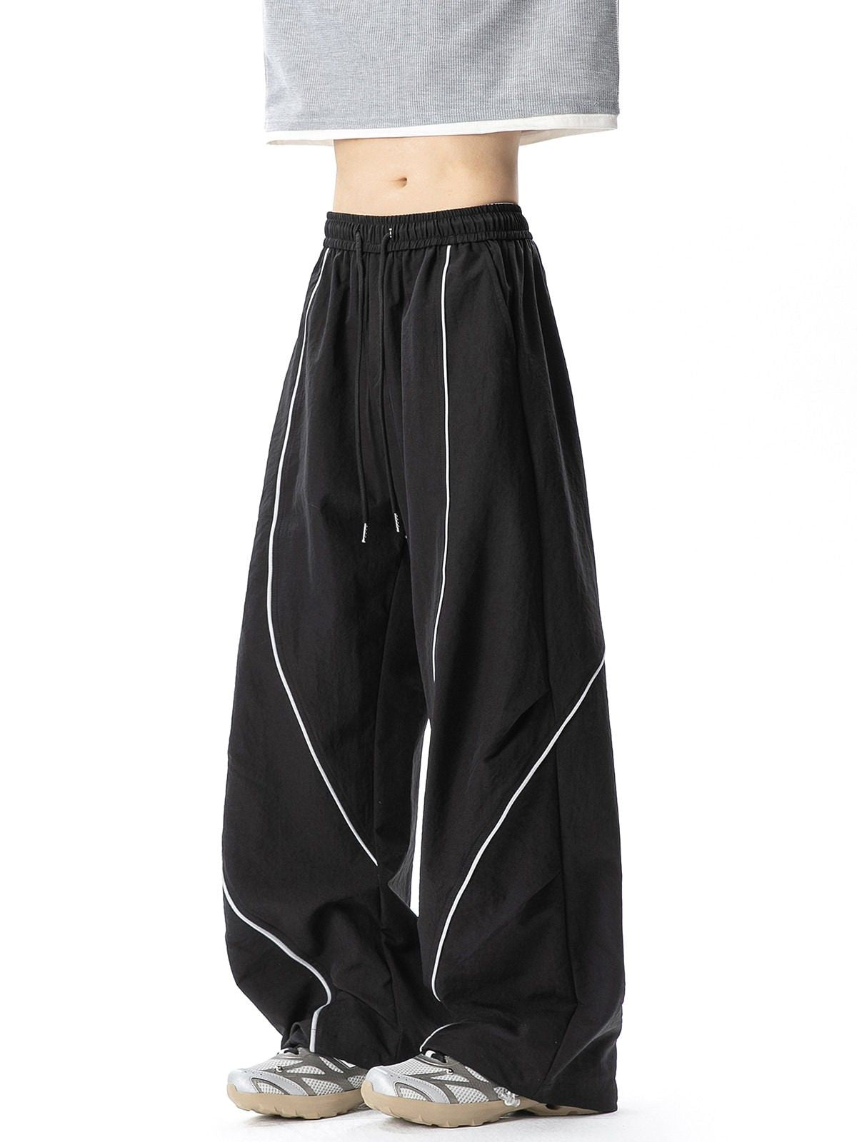 Crossridge - Unisex Water-Repellent Color-Block Paratrooper Pants
