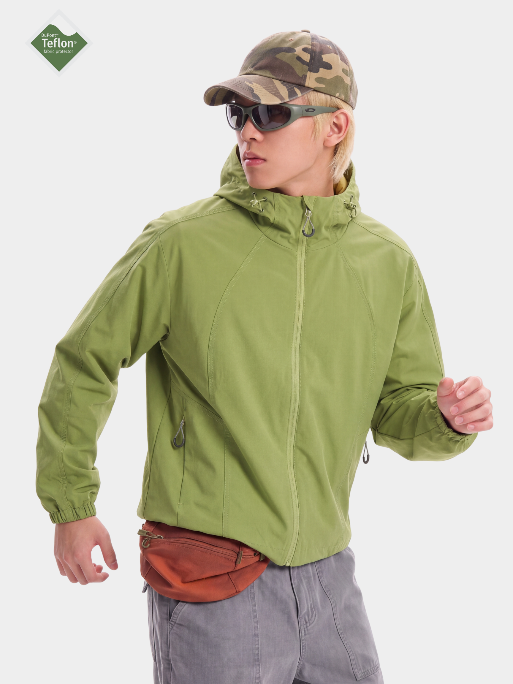 FrostStash - Unisex Teflon® Water-Repellent & Wind-Resistant Shell Jacket