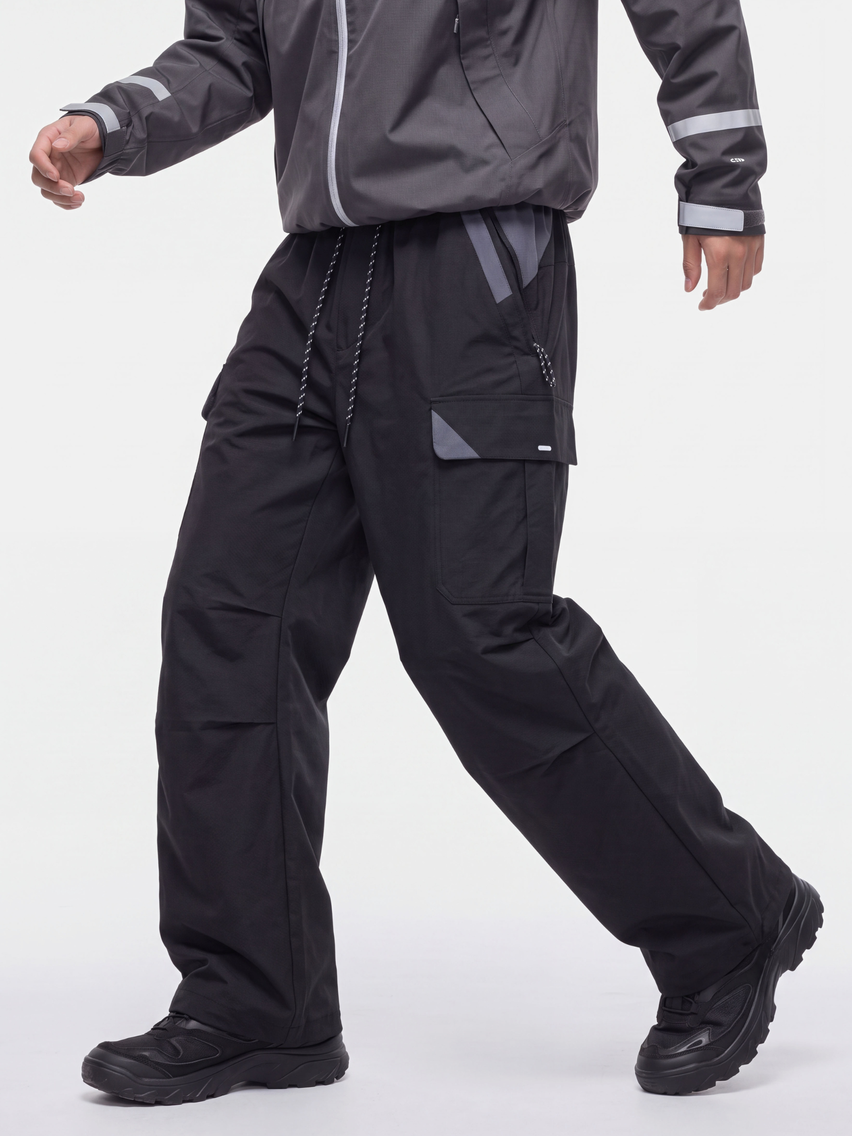 GloomVeil - Unisex Water-Repellent Lightweight Cargo Shell Pants