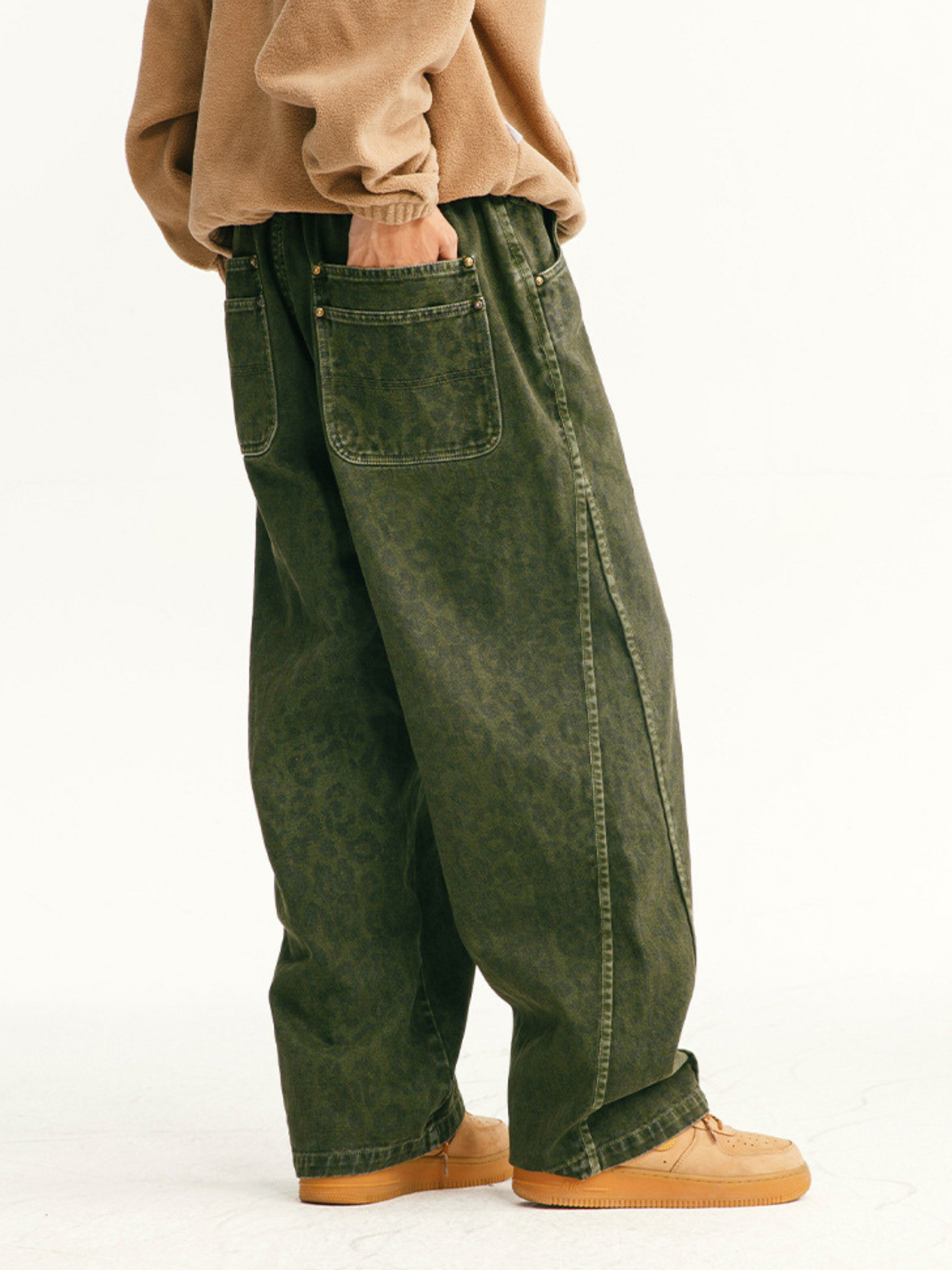 TentMax - Unisex Heavyweight Washed Cotton Cargo Pants