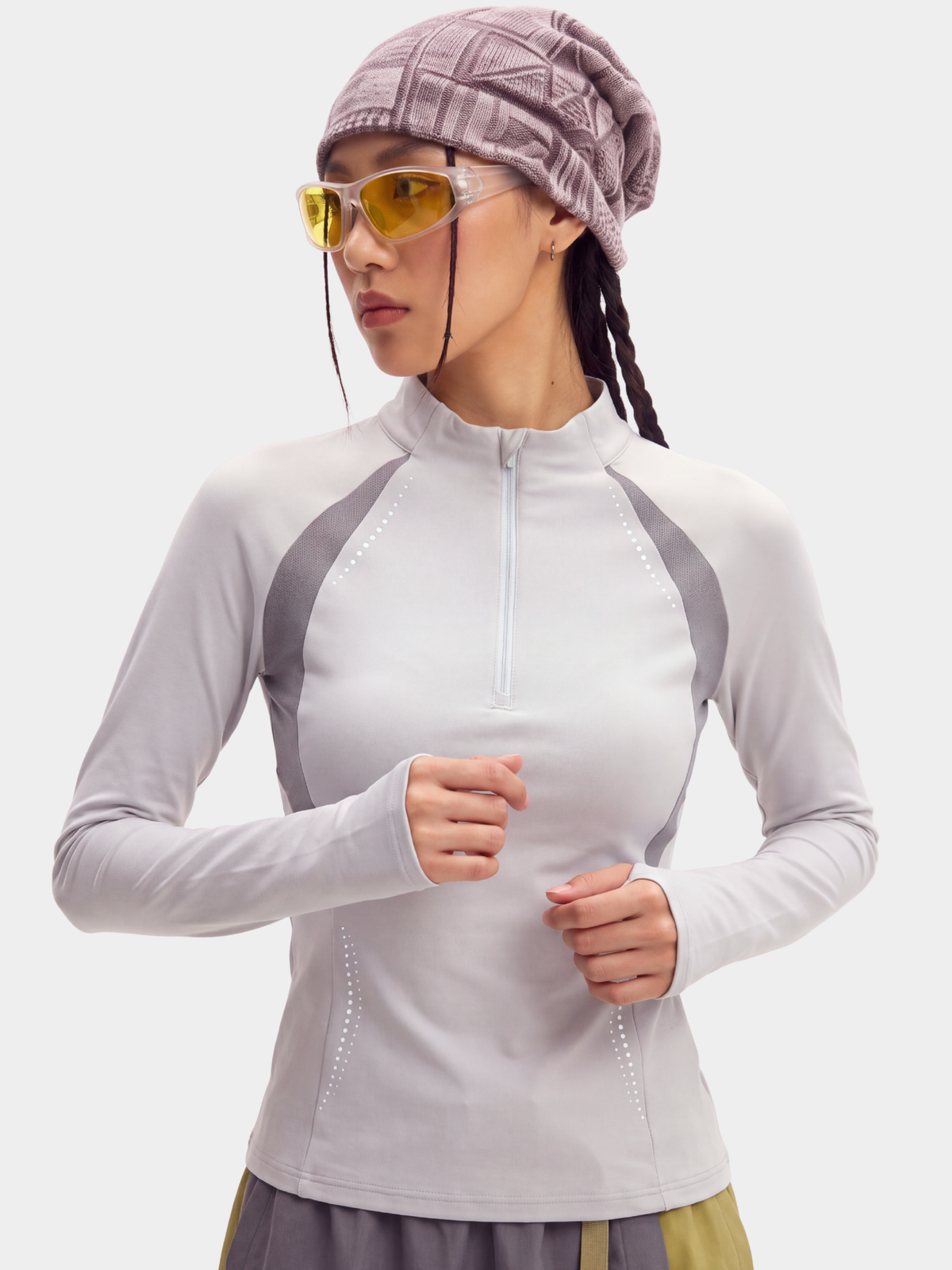 FlexTrail - Women's Moisture-Wicking Breathable Quick-Dry Long-Sleeve T-Shirt