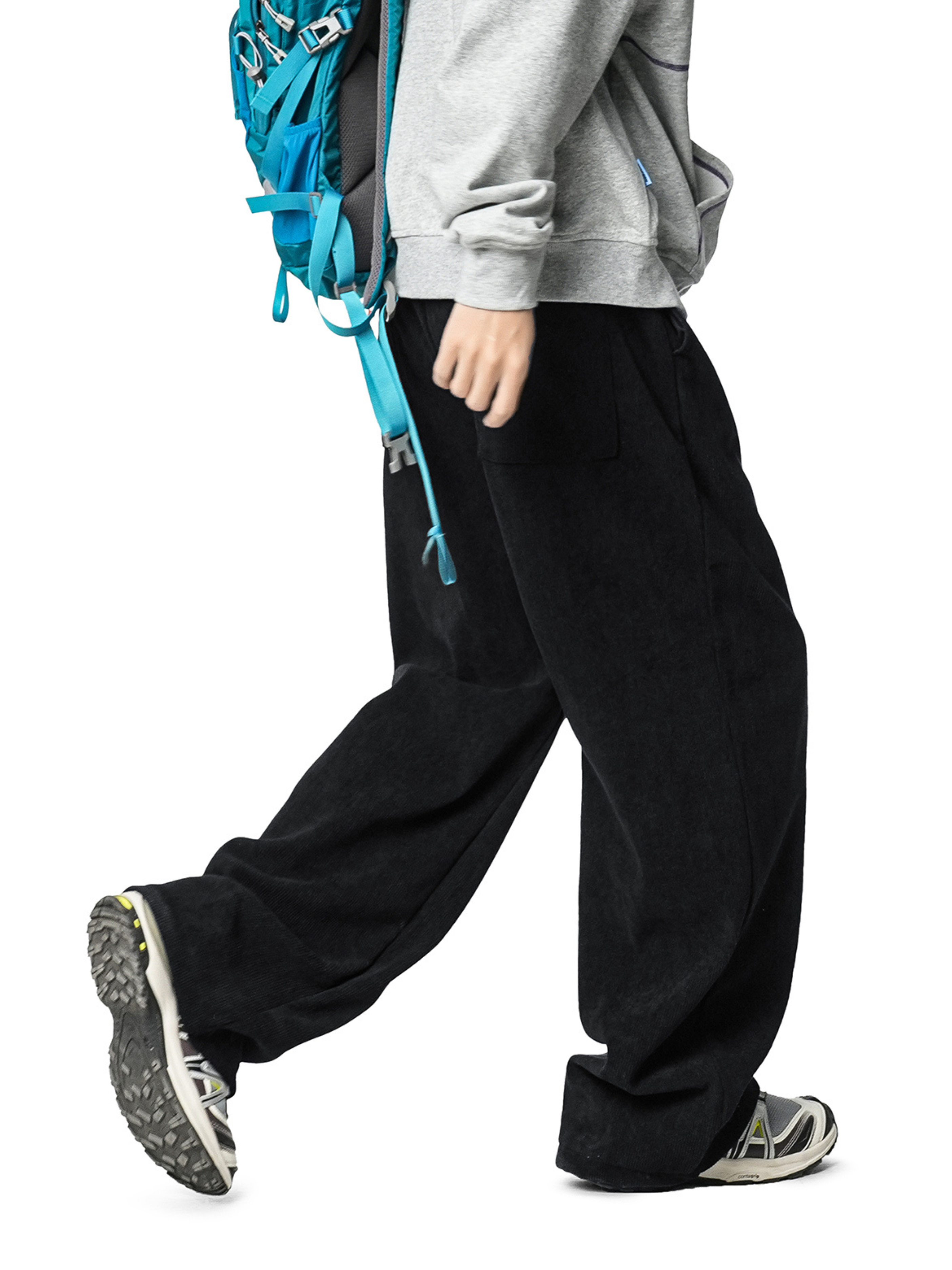 Shadewood - Women's Loose-Fit Corduroy Straight Pants