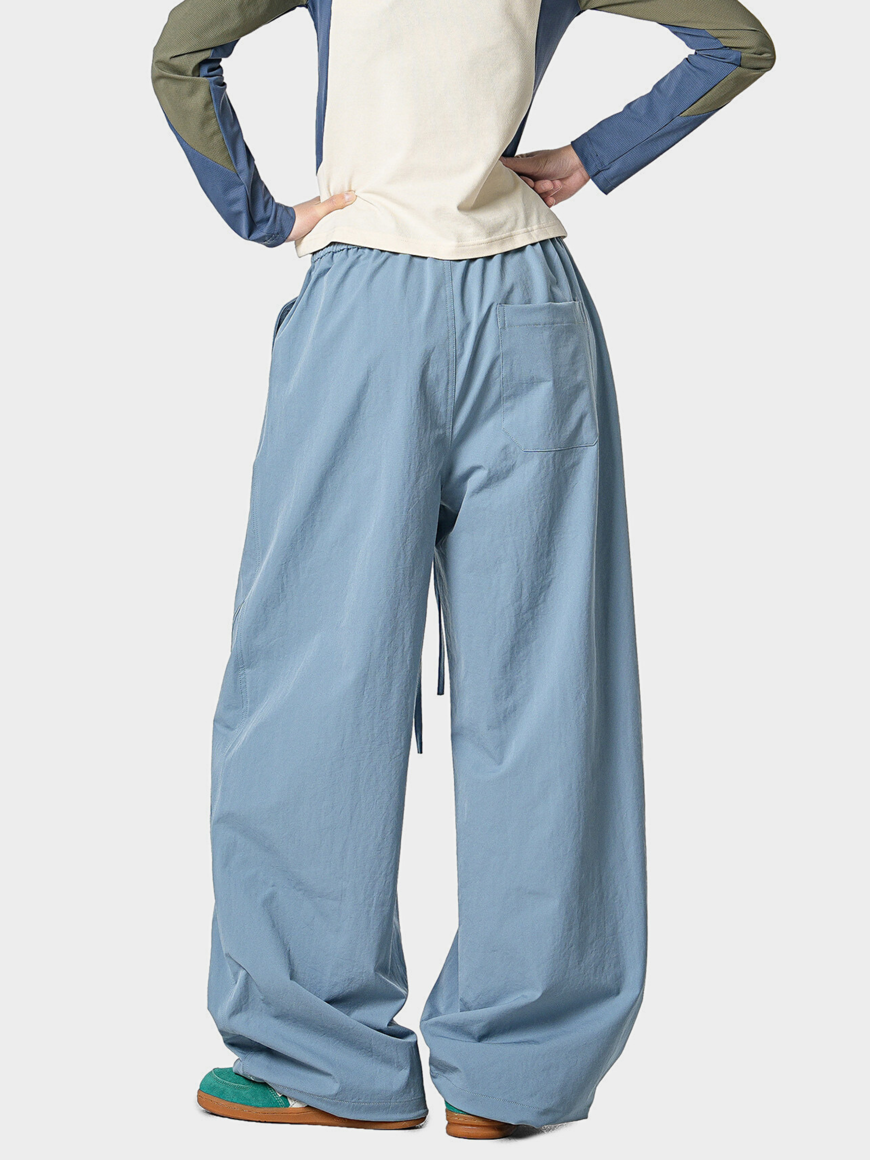 Stormrush - Unisex Contrast-Stitch Water-Repellent Paratrooper Pants