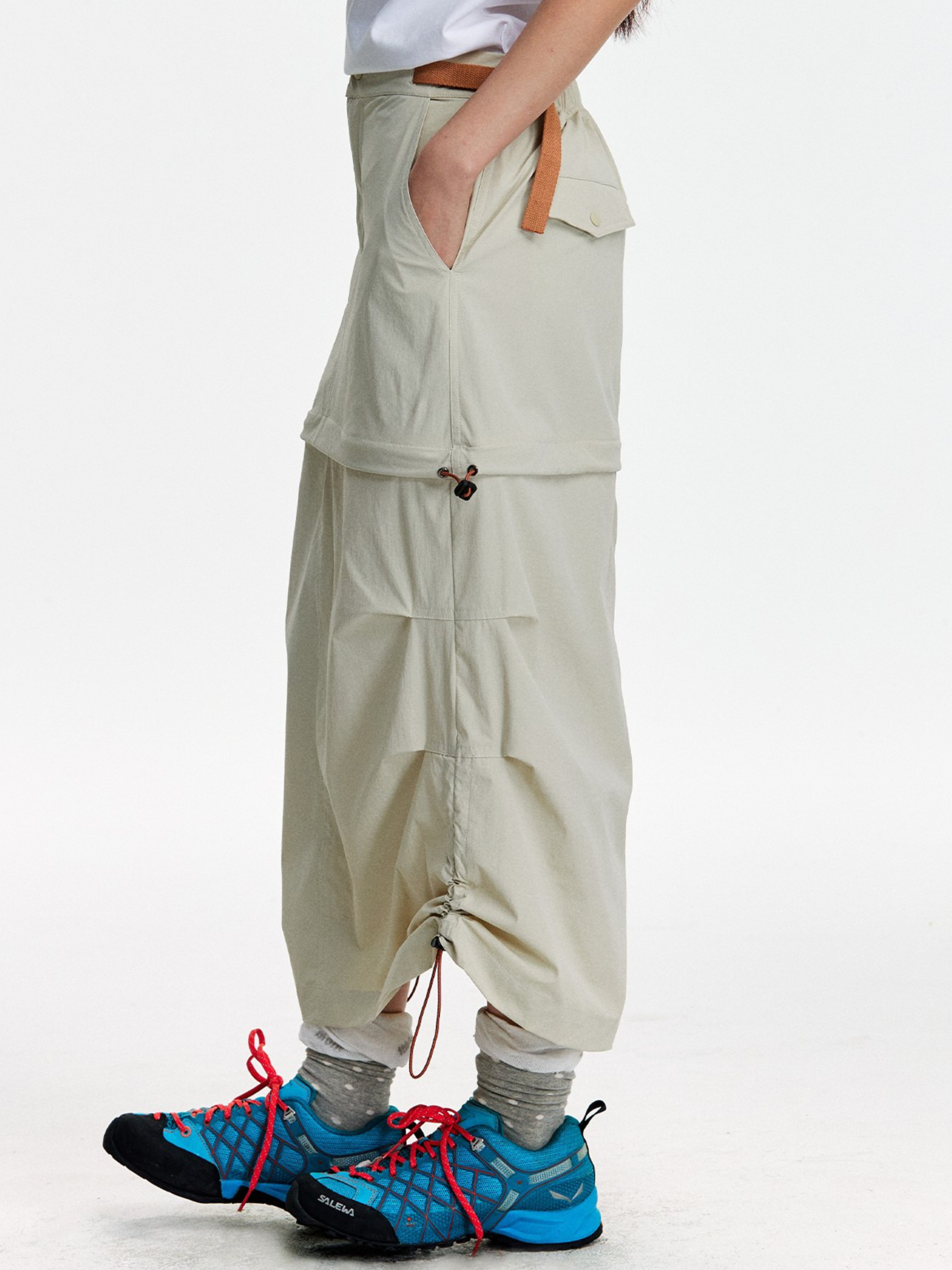 Emberfield - Women's Water-Repellent Detachable-Hem Utility Skirt