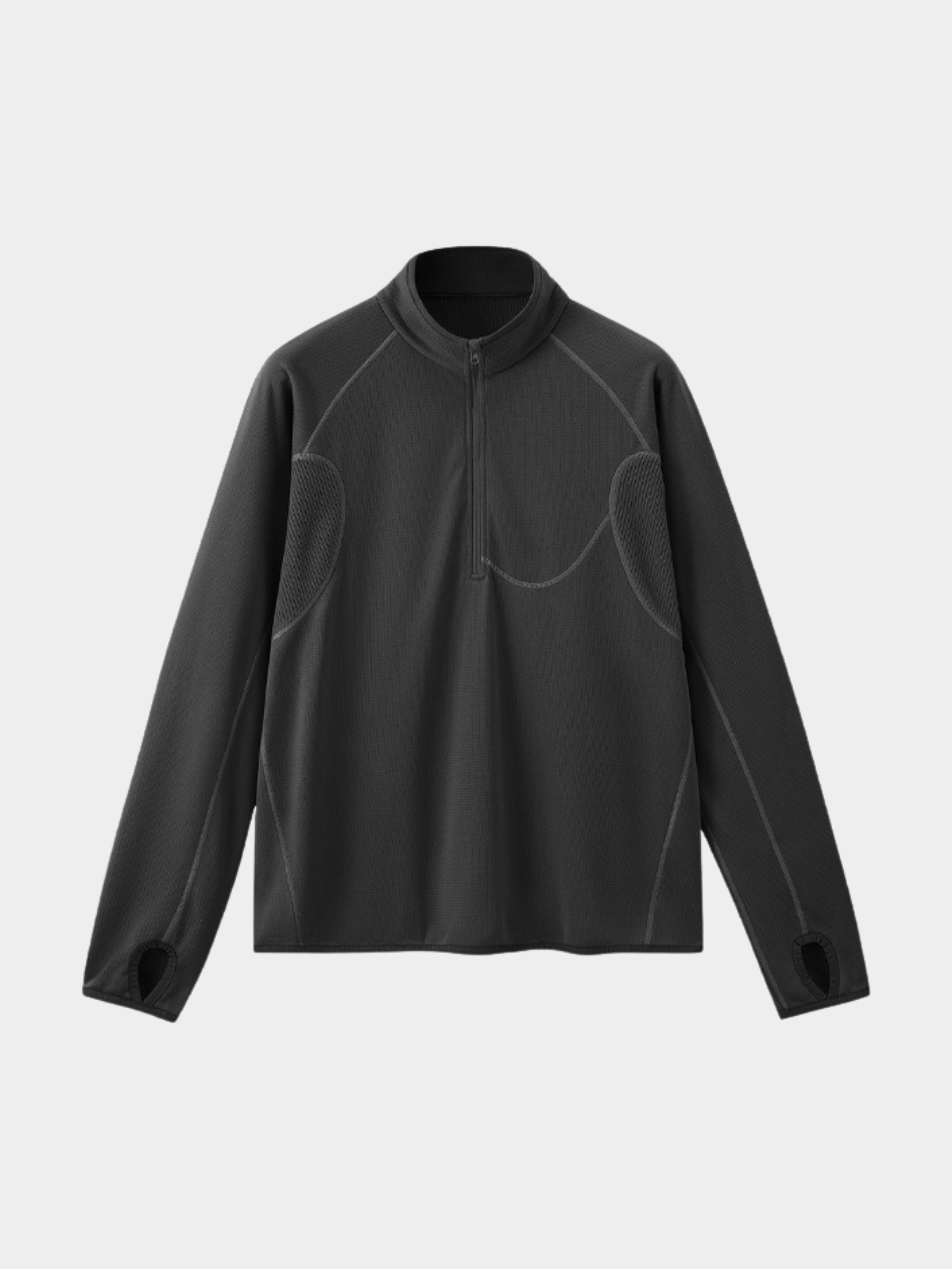 Shadowfern - Lightweight Thermal Half-Zip Sweatshirt