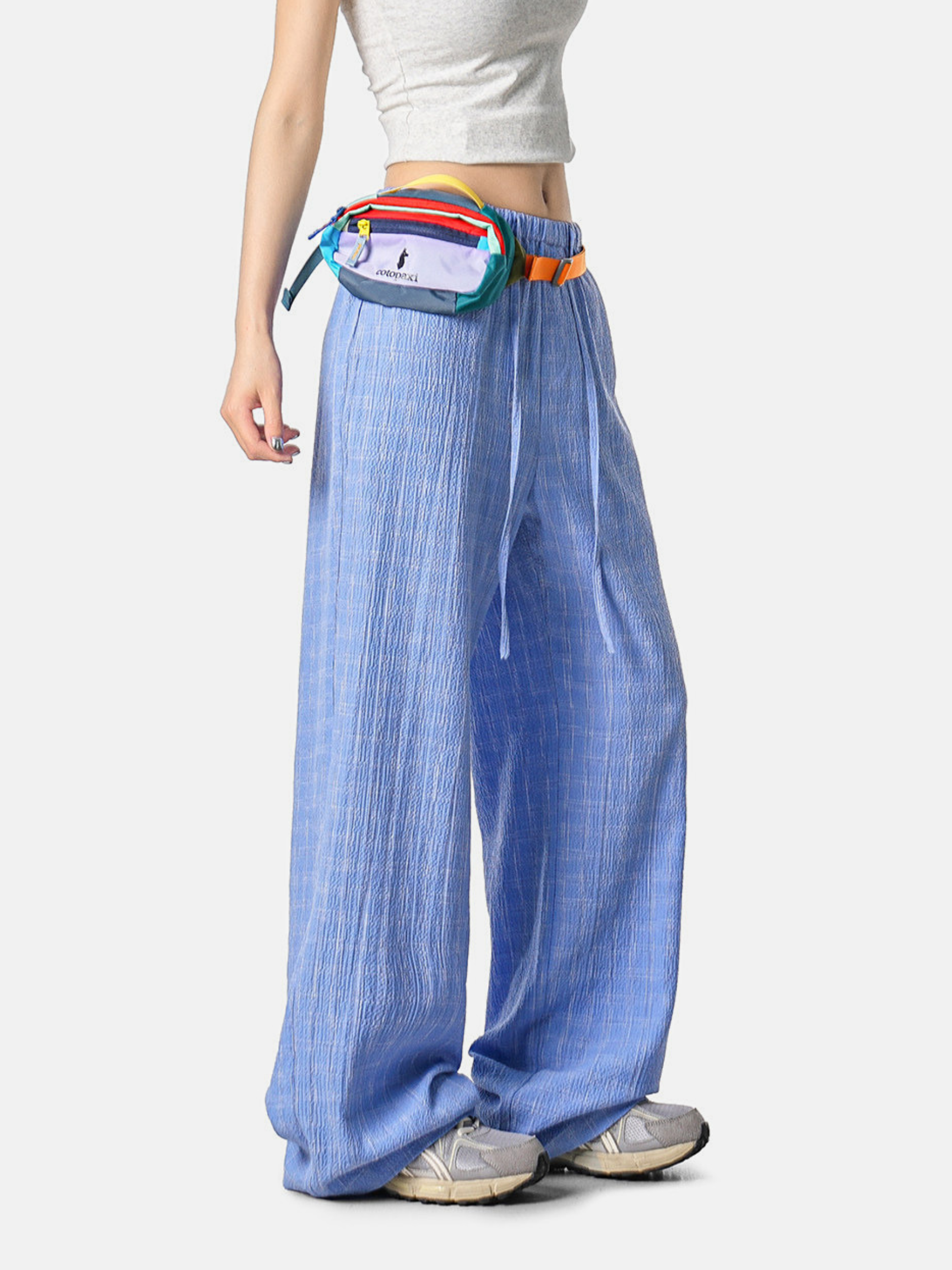 DuskFall - Women's Lightweight Plaid Casual Pants