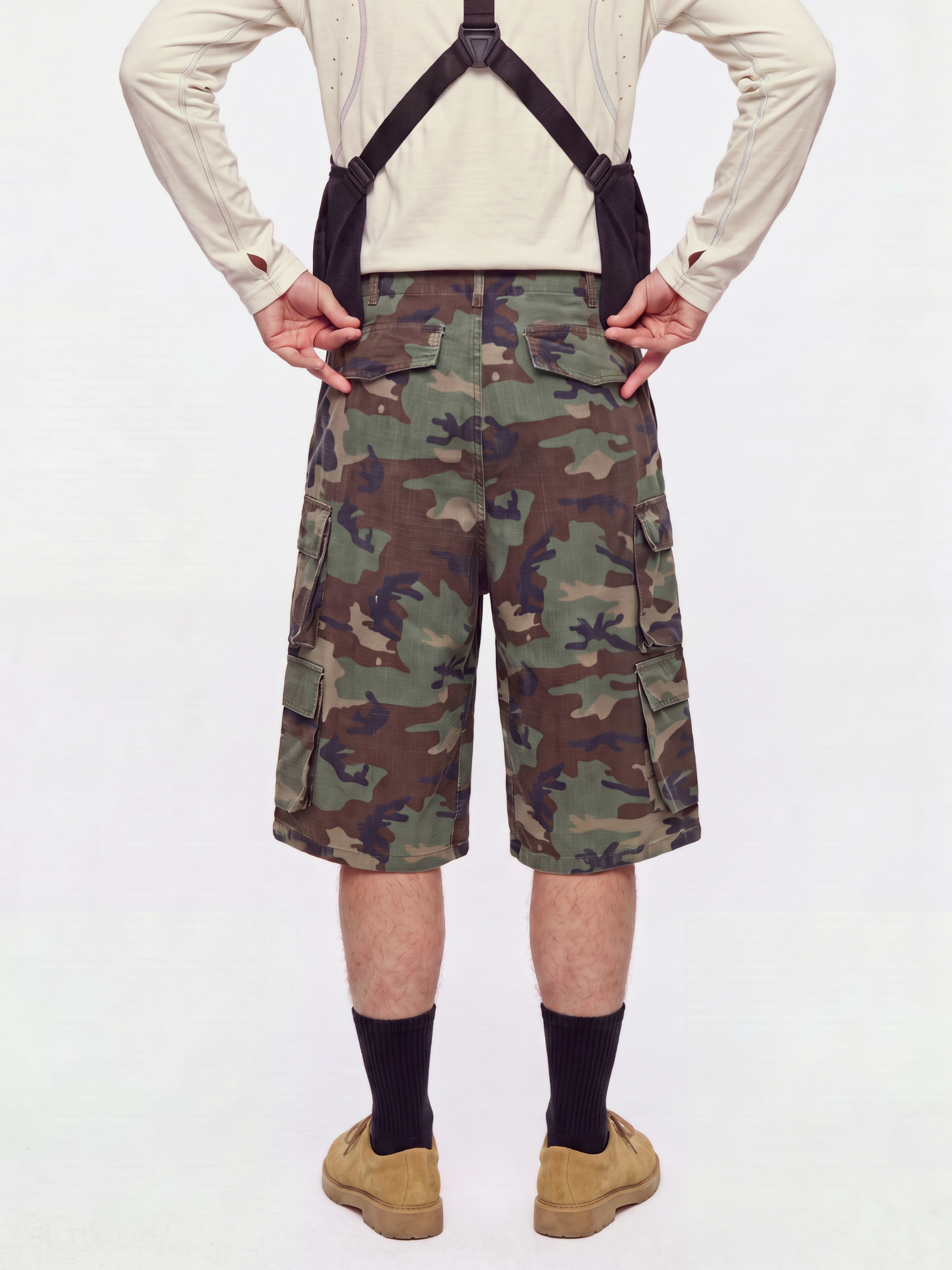 BlazeCoat - Men's Draped Straight-Leg Sweatpants