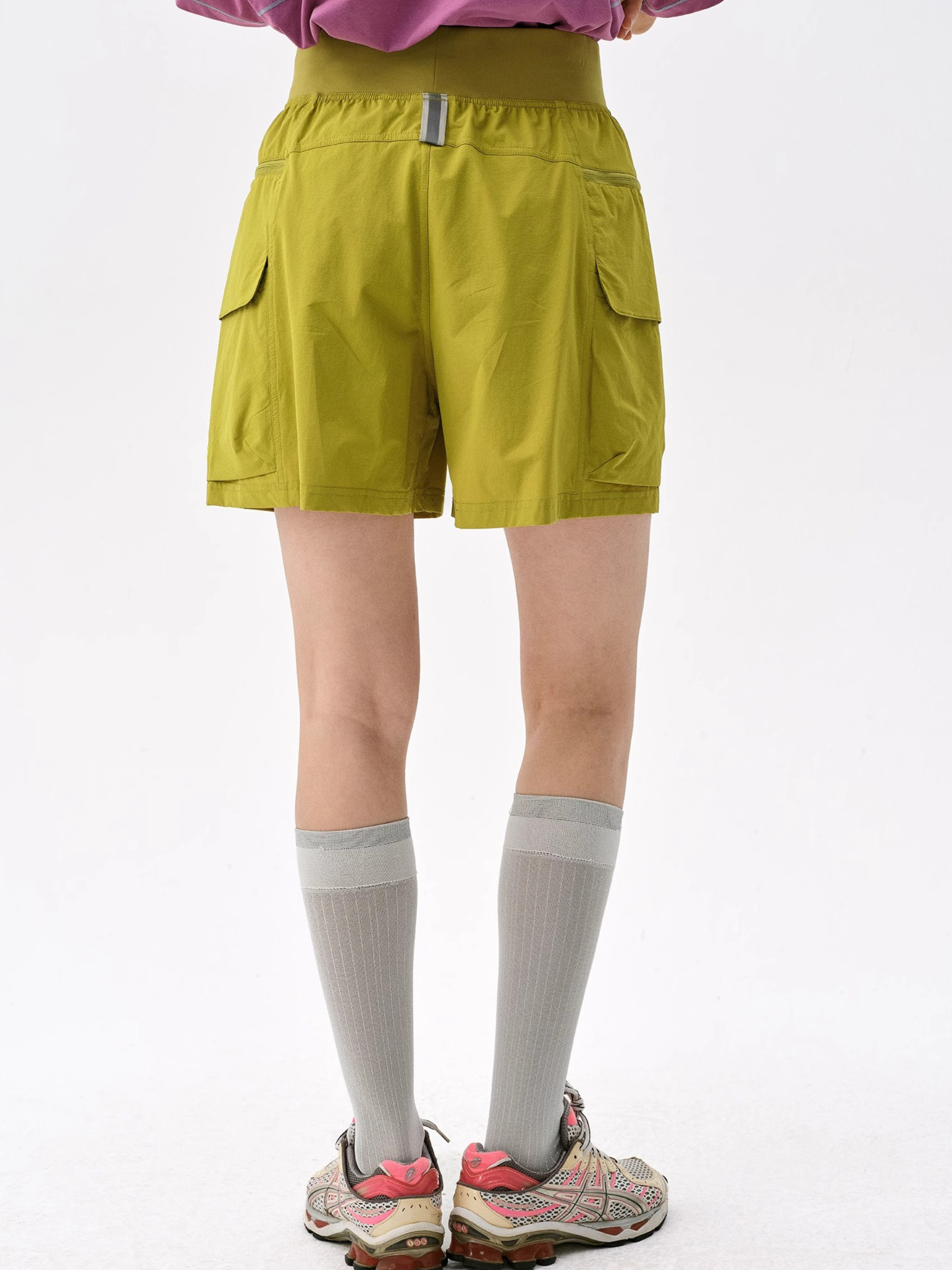 Cougarnest - Women's Drawstring Reflective Quick-Dry Shorts