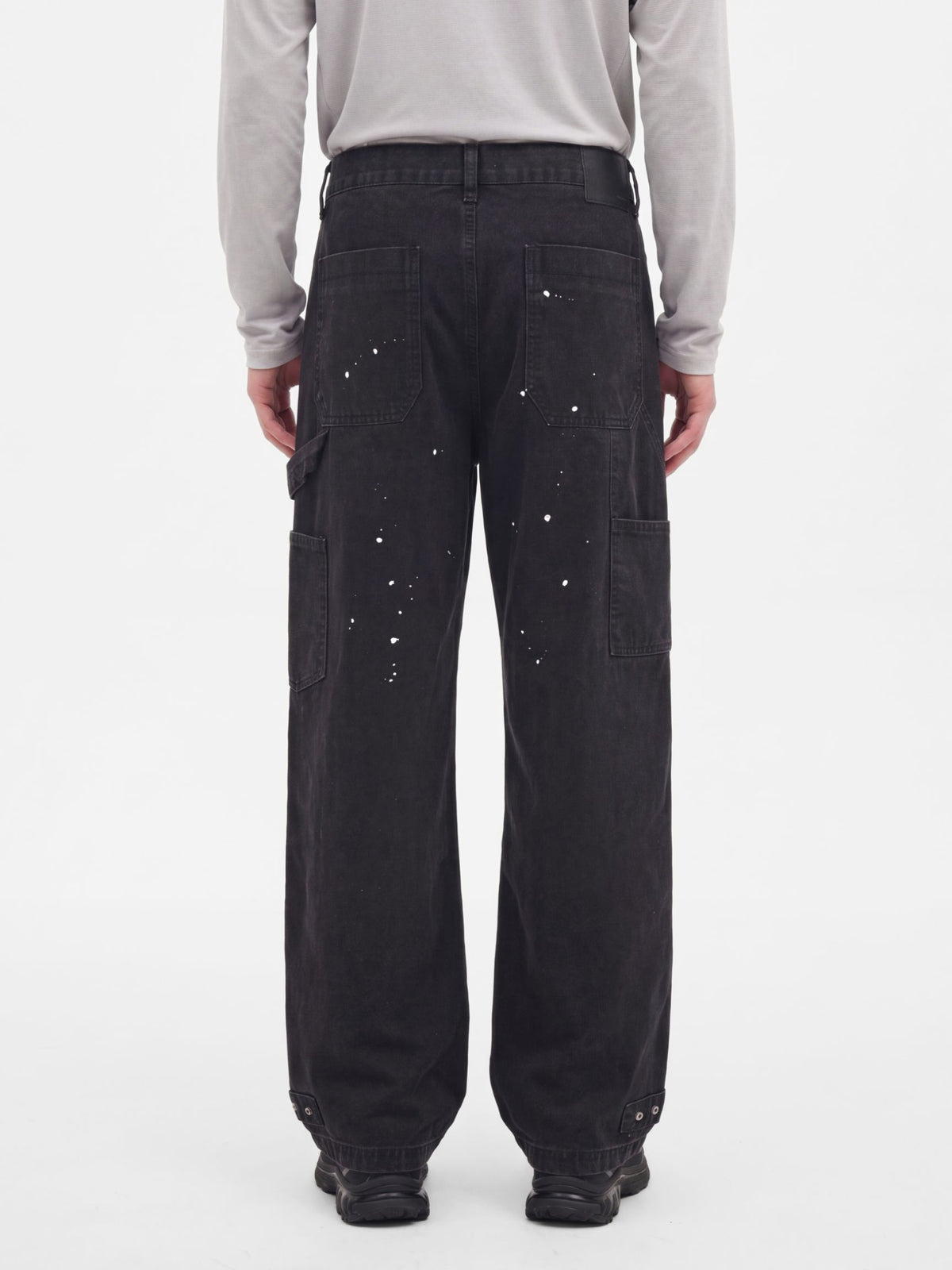 TrailDrift - Hand-Splattered Cotton Cargo Pants