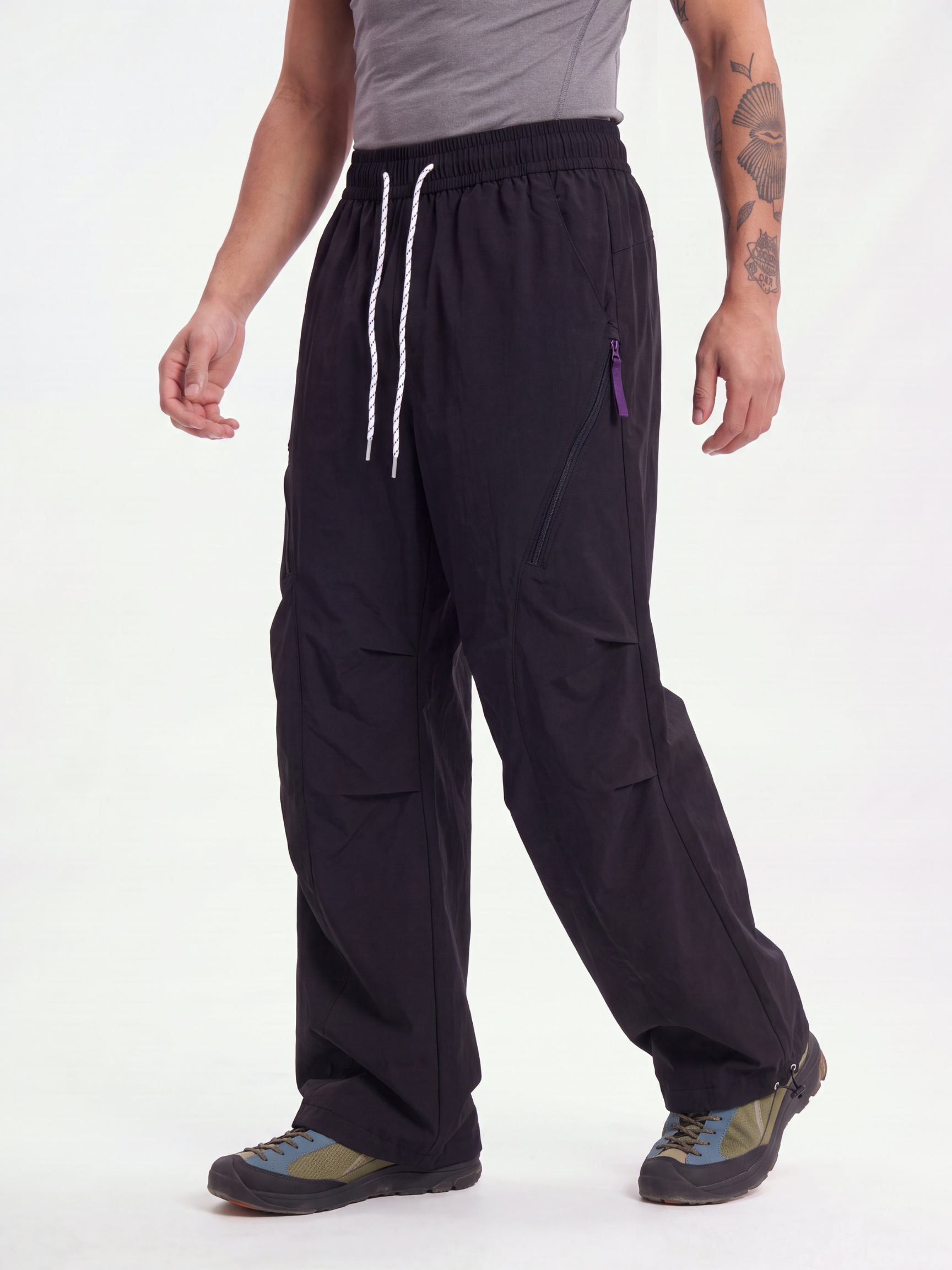 Rampart - Contrast Zip Water-Repellent Lightweight Pants